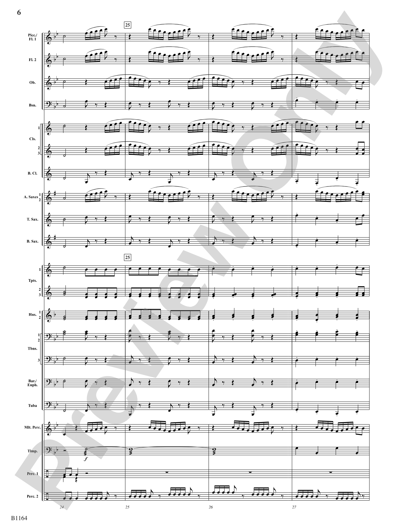 The Mikado (Overture): Concert Band Conductor Score & Parts