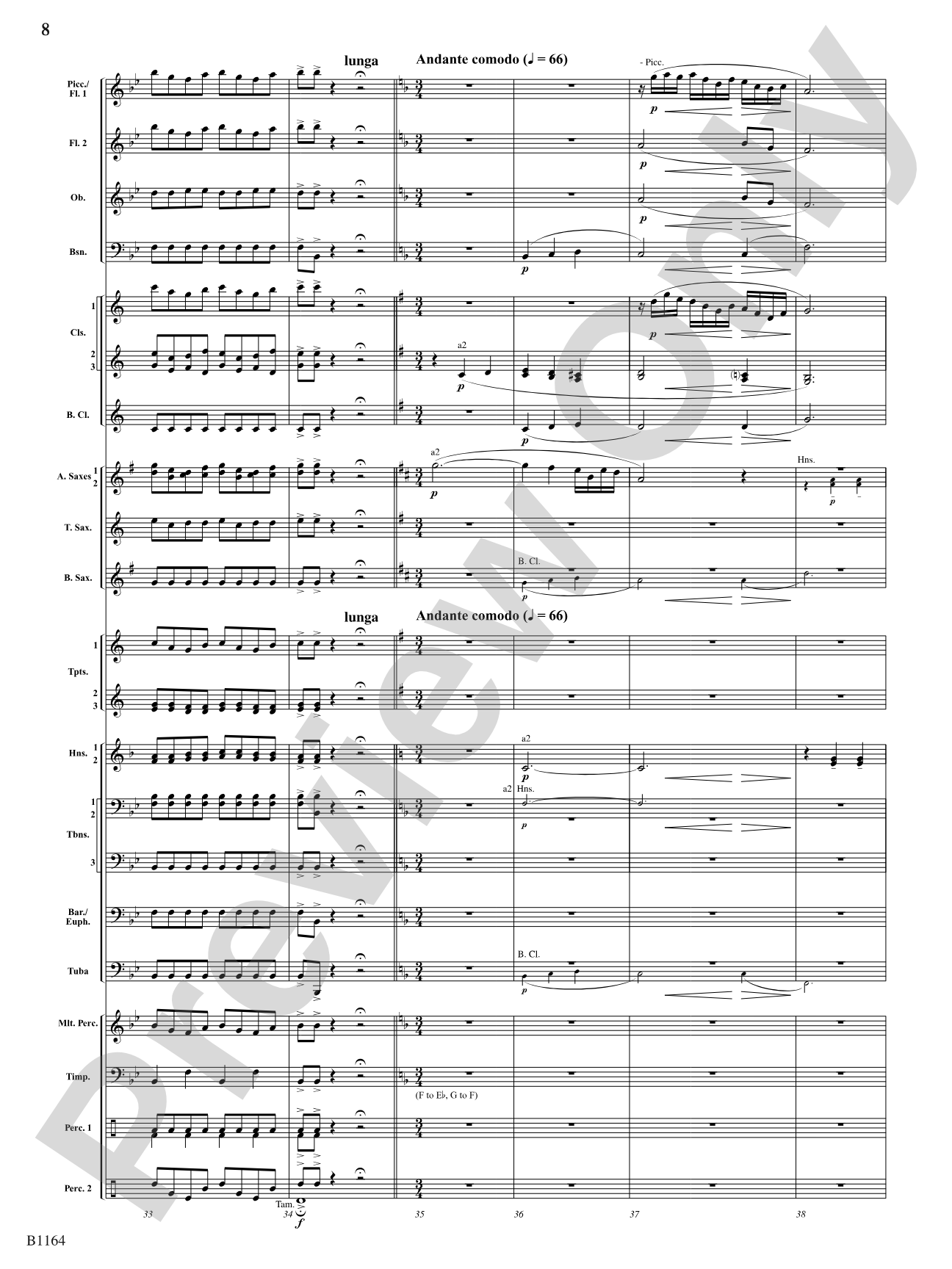 The Mikado (Overture): Concert Band Conductor Score & Parts