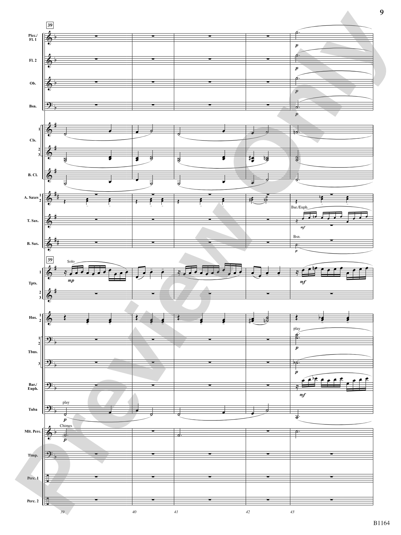 The Mikado (Overture): Concert Band Conductor Score & Parts