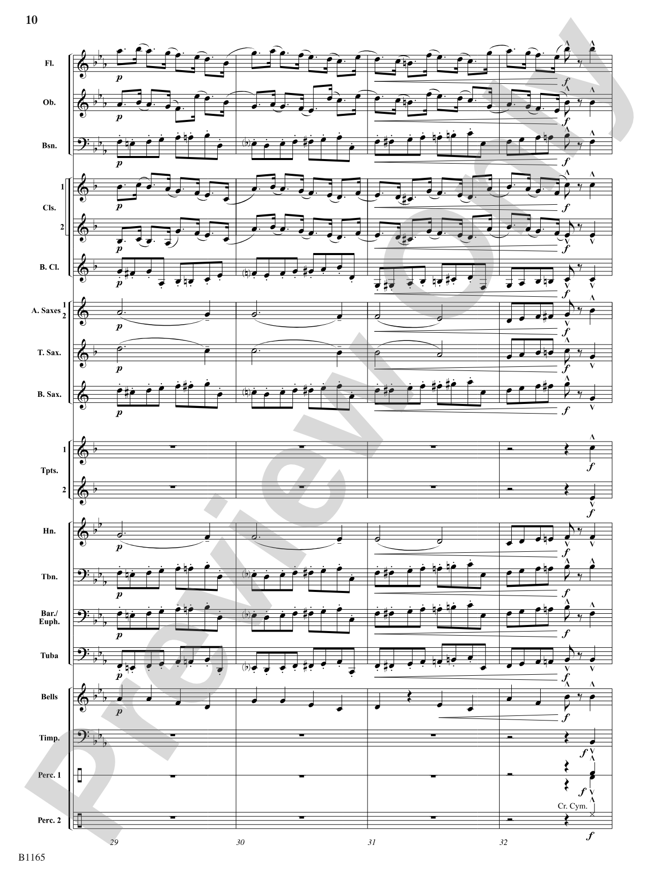 The Nutcracker Suite (Selections from): Concert Band Conductor Score & Parts