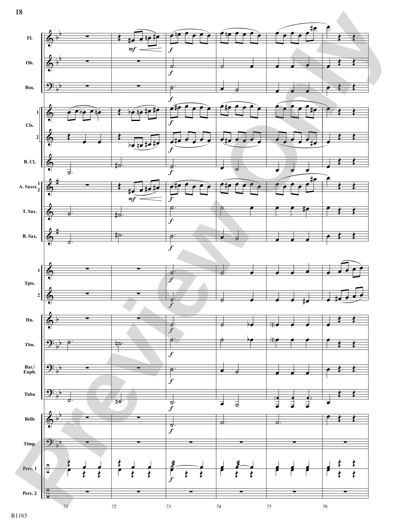 The Nutcracker Suite (Selections from): Concert Band Conductor Score & Parts