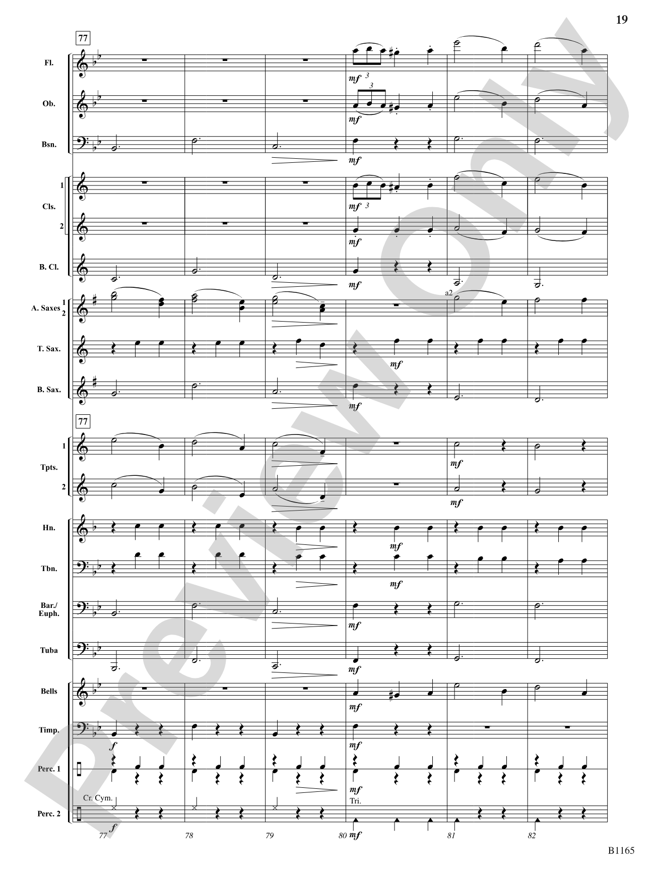 The Nutcracker Suite (Selections from): Concert Band Conductor Score & Parts