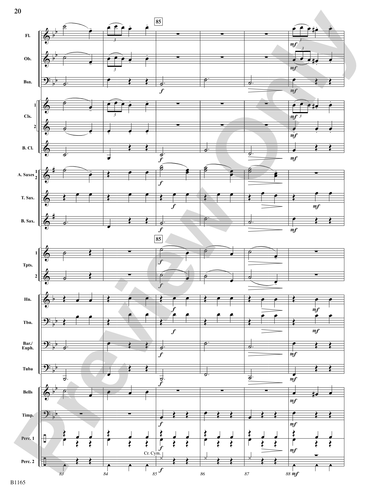 The Nutcracker Suite (Selections from): Concert Band Conductor Score & Parts