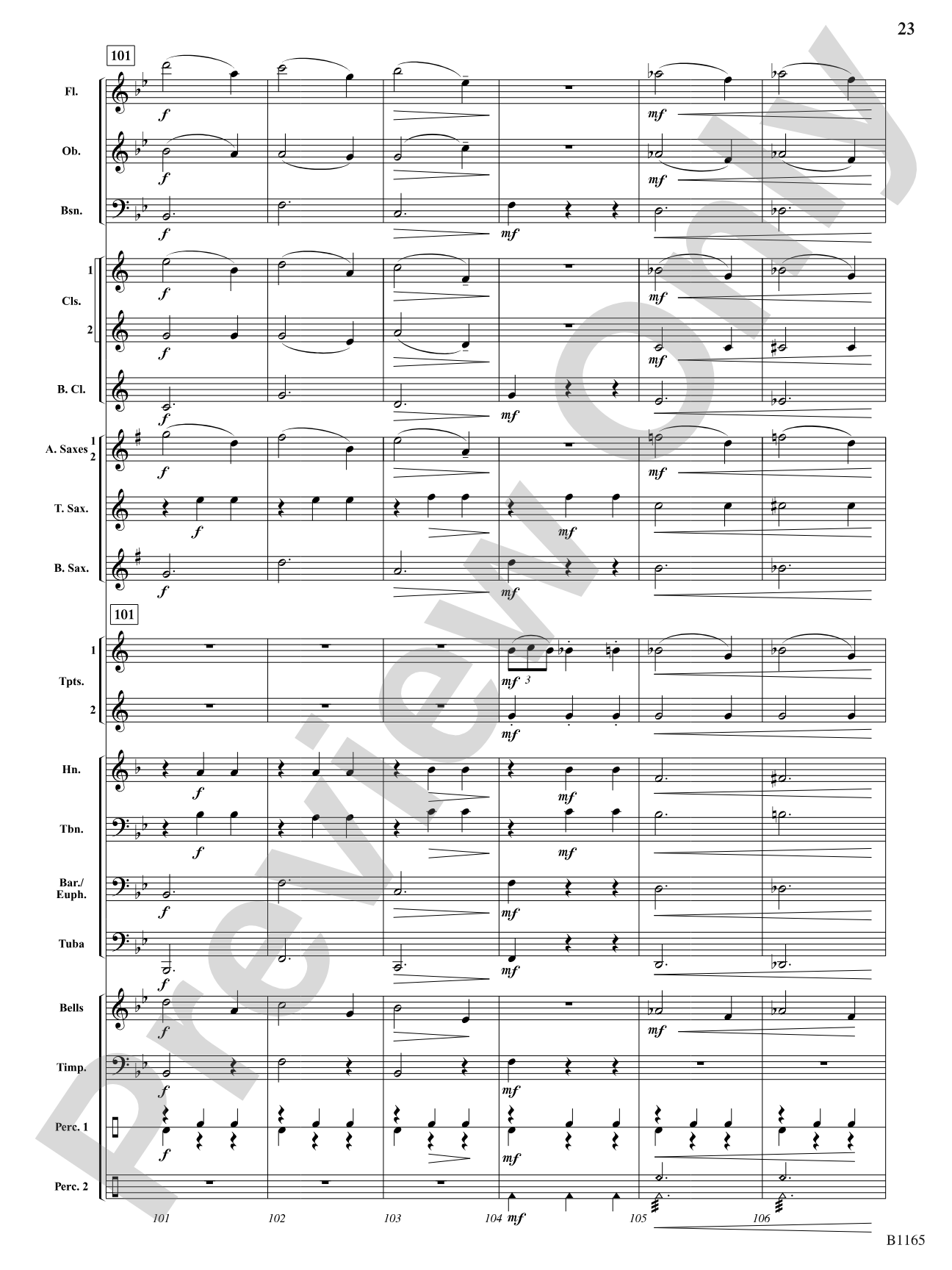 The Nutcracker Suite (Selections from): Concert Band Conductor Score & Parts