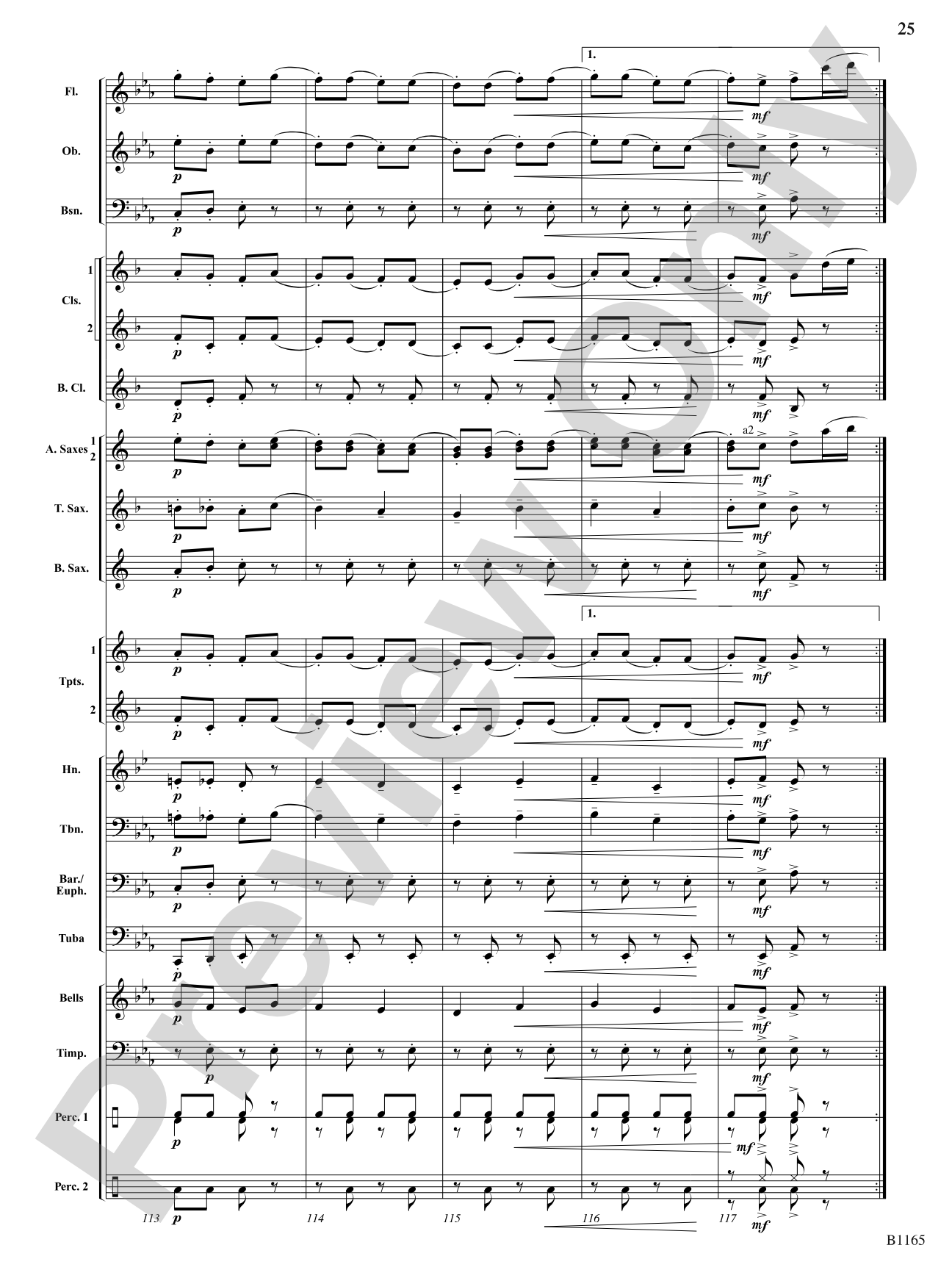The Nutcracker Suite (Selections from): Concert Band Conductor Score & Parts