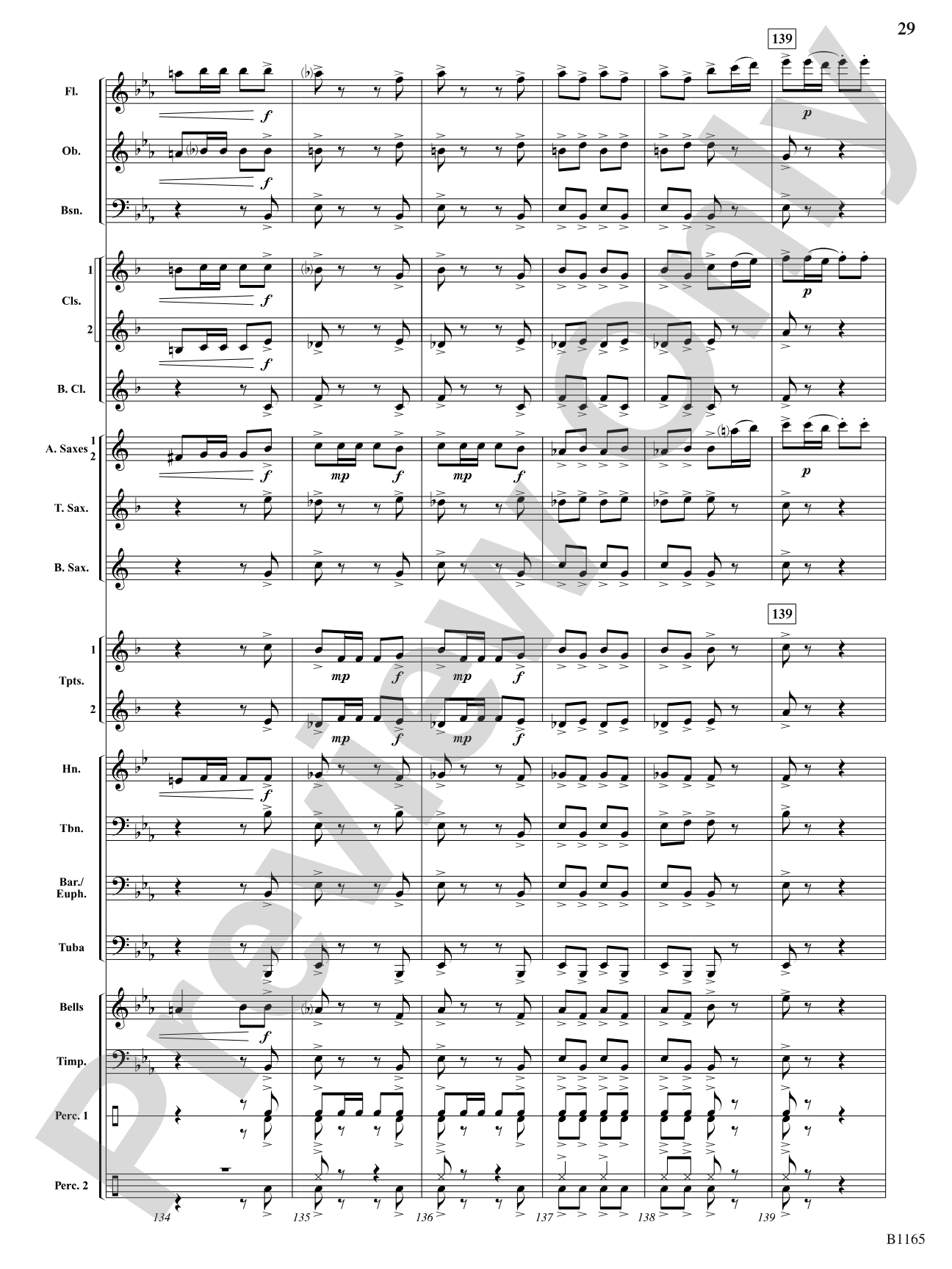 The Nutcracker Suite (Selections from): Concert Band Conductor Score & Parts