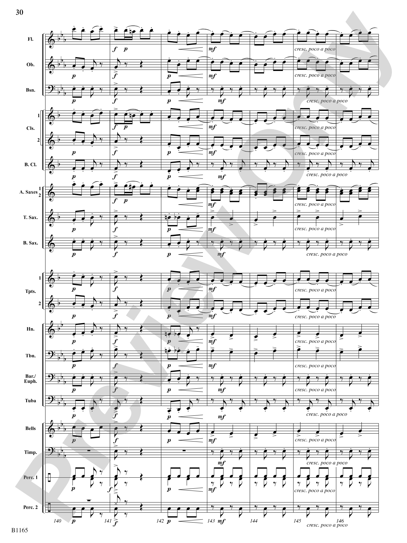The Nutcracker Suite (Selections from): Concert Band Conductor Score & Parts