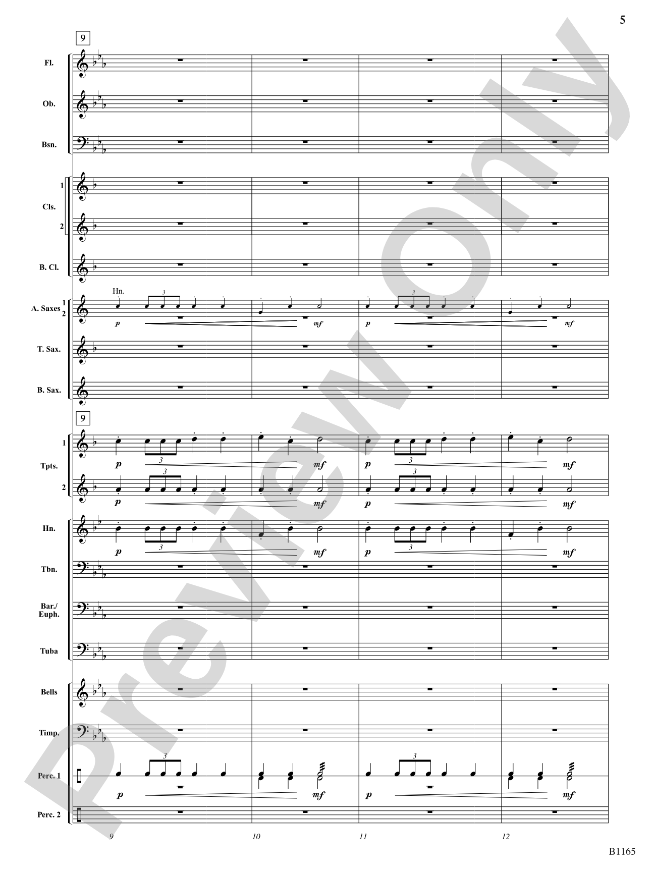 The Nutcracker Suite (Selections from): Concert Band Conductor Score & Parts