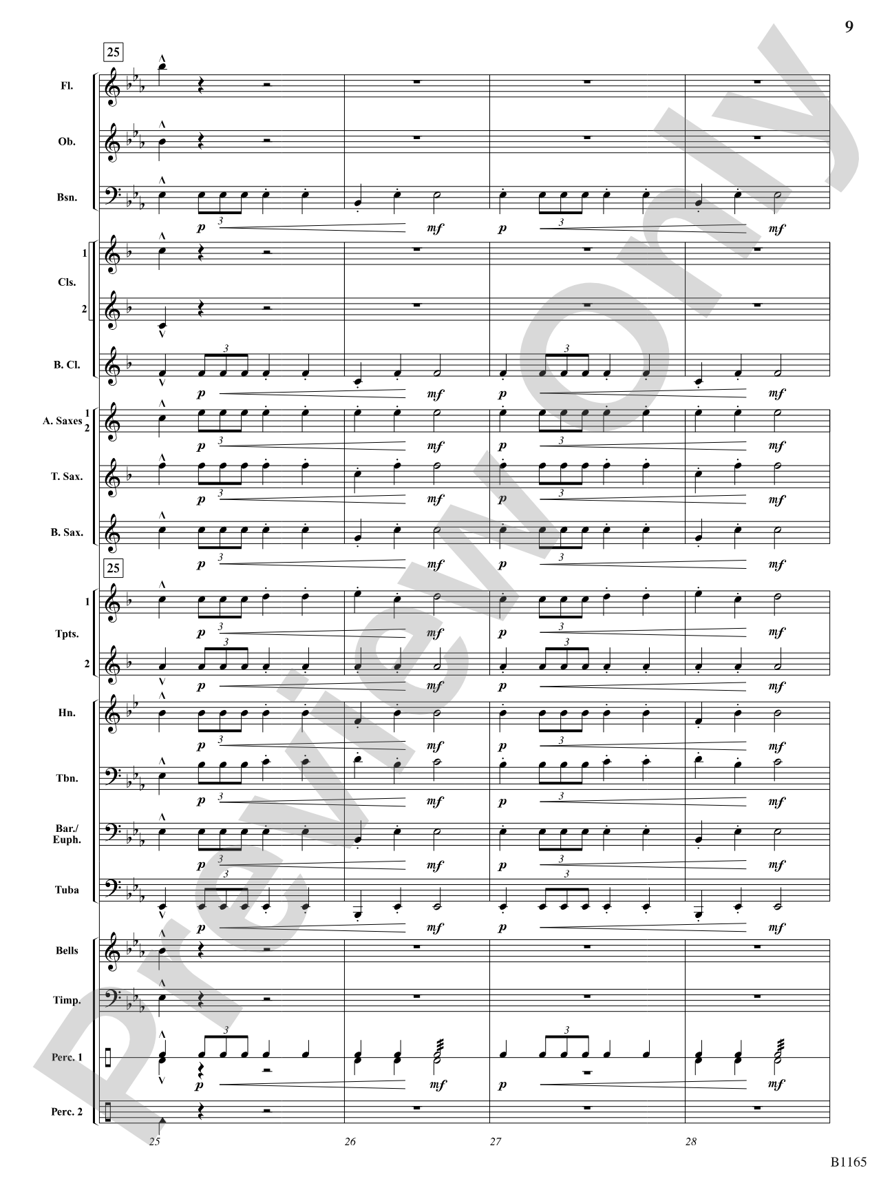 The Nutcracker Suite (Selections from): Concert Band Conductor Score & Parts