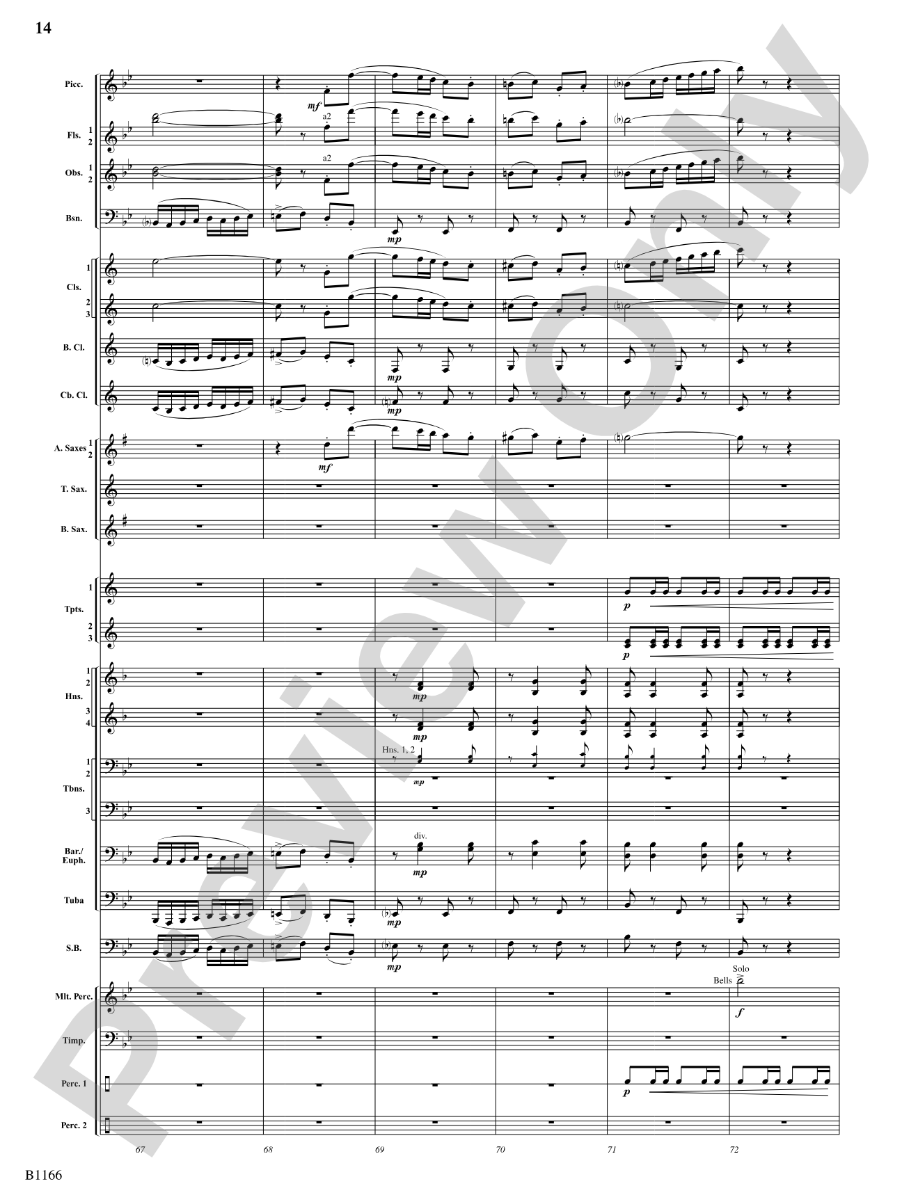 Transformations (DADE Variations): Concert Band Conductor Score & Parts