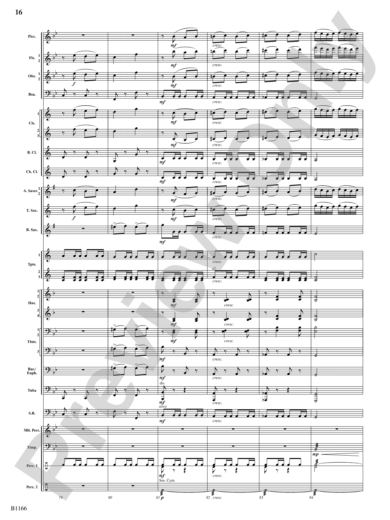 Transformations (DADE Variations): Concert Band Conductor Score & Parts
