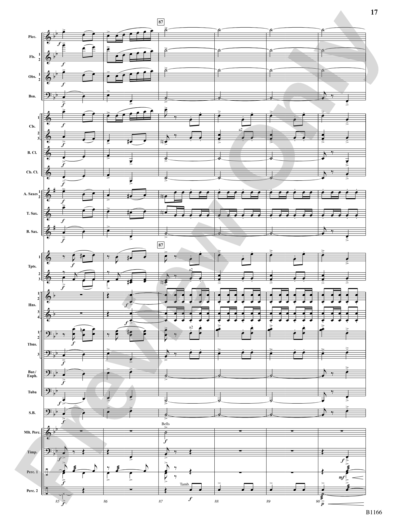 Transformations (DADE Variations): Concert Band Conductor Score & Parts
