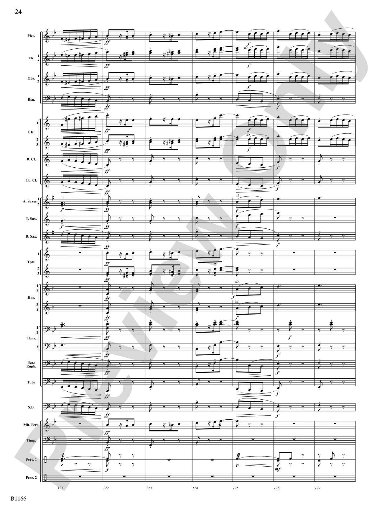 Transformations (DADE Variations): Concert Band Conductor Score & Parts