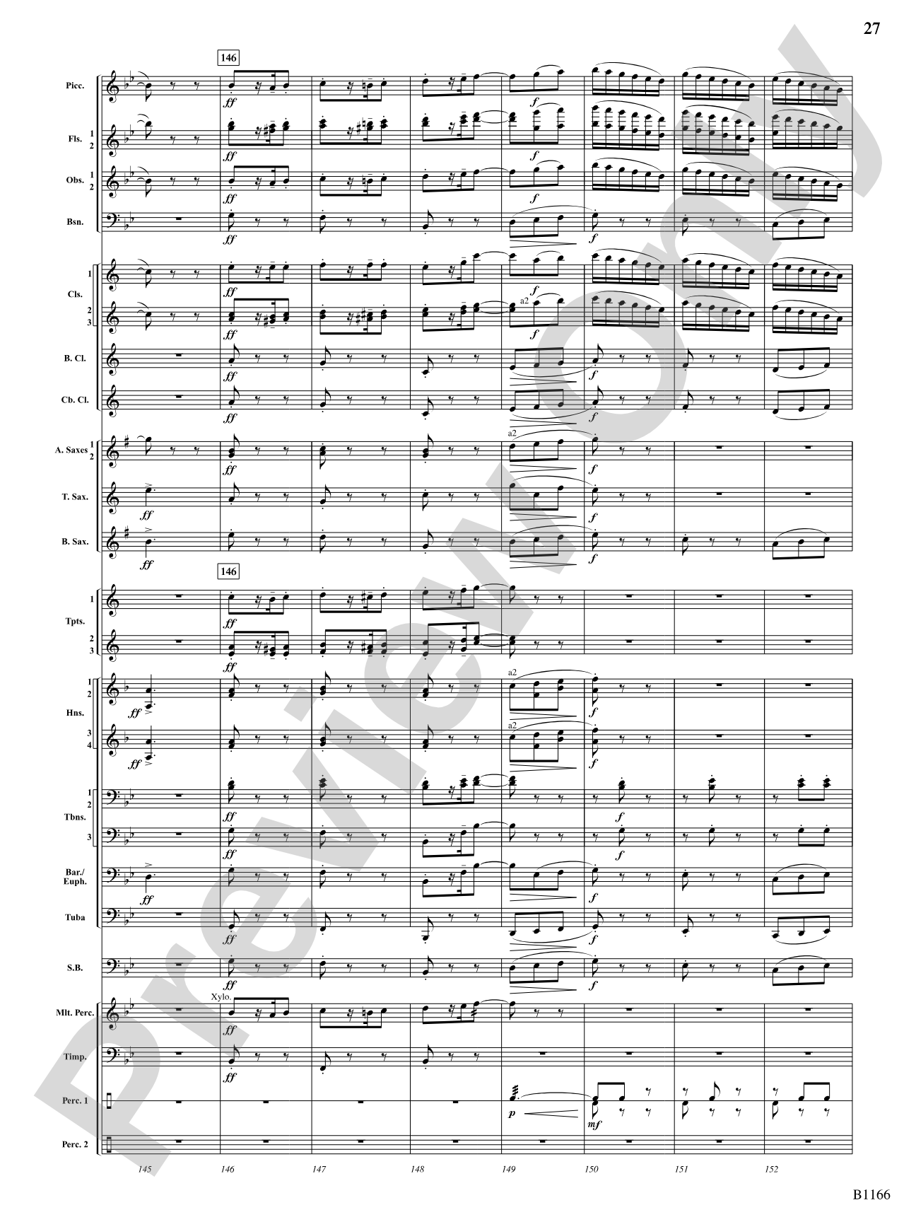 Transformations (DADE Variations): Concert Band Conductor Score & Parts