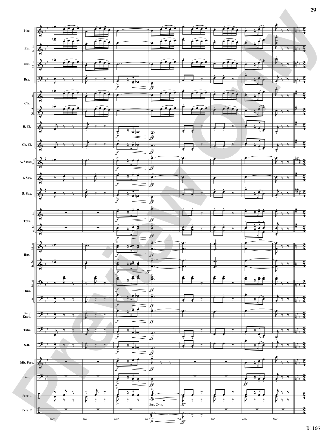 Transformations (DADE Variations): Concert Band Conductor Score & Parts