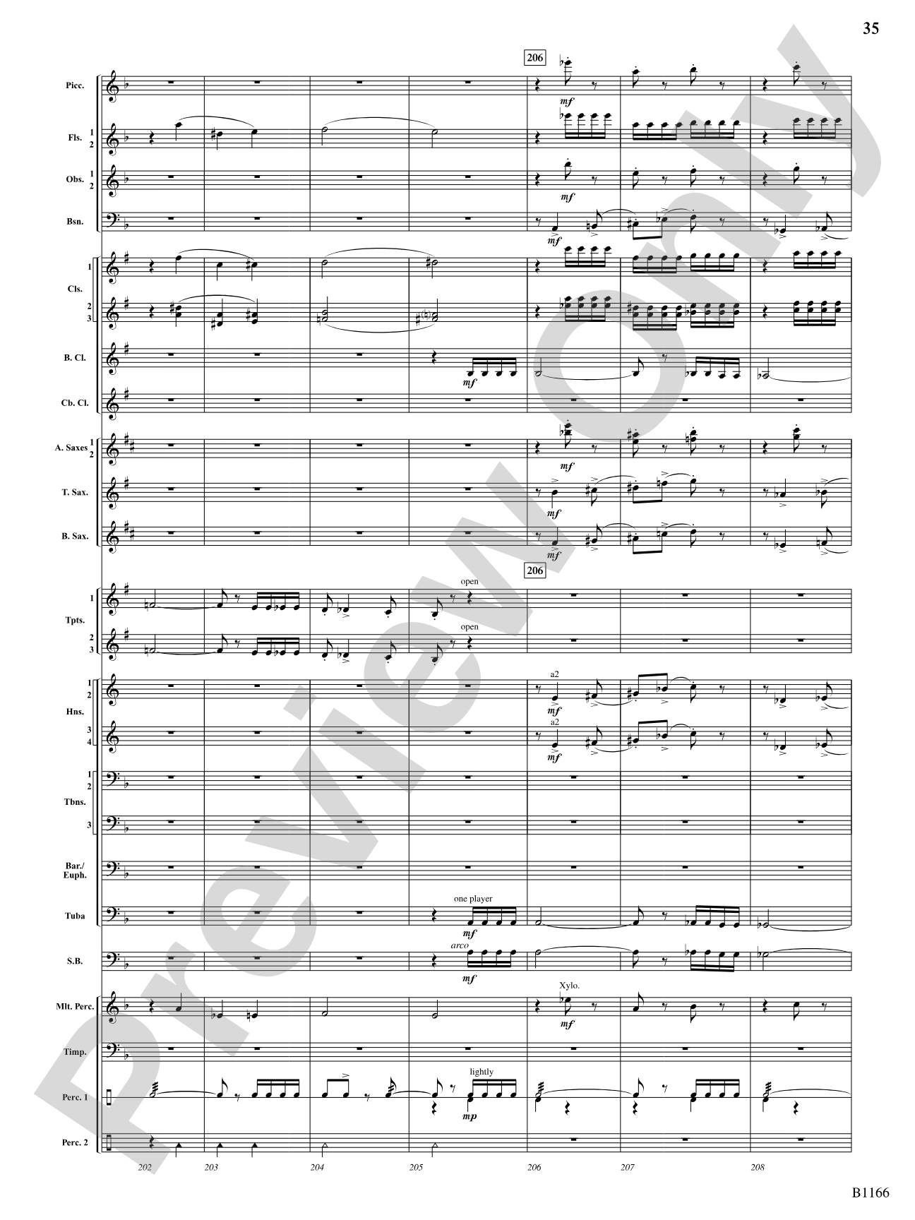 Transformations (DADE Variations): Concert Band Conductor Score & Parts