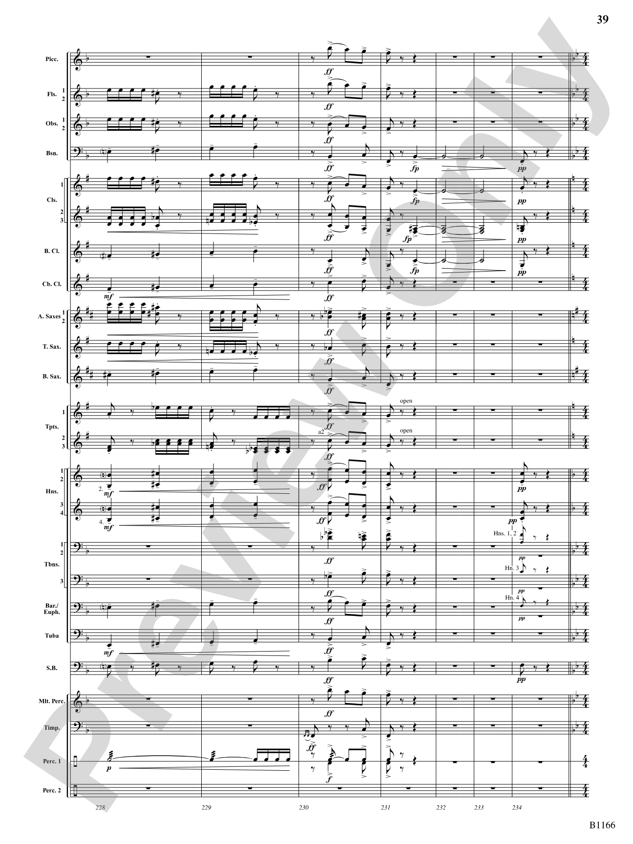 Transformations (DADE Variations): Concert Band Conductor Score & Parts