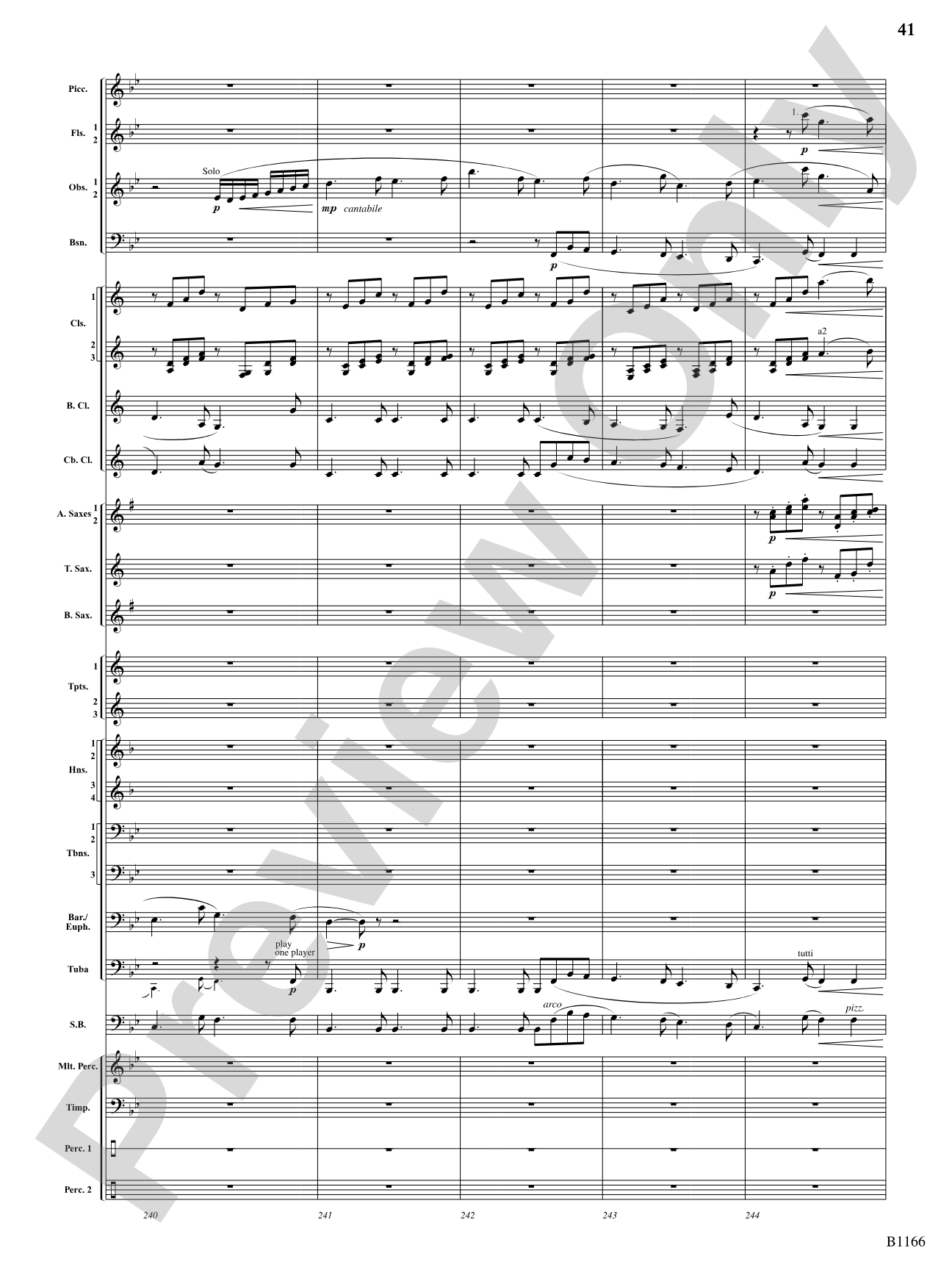 Transformations (DADE Variations): Concert Band Conductor Score & Parts
