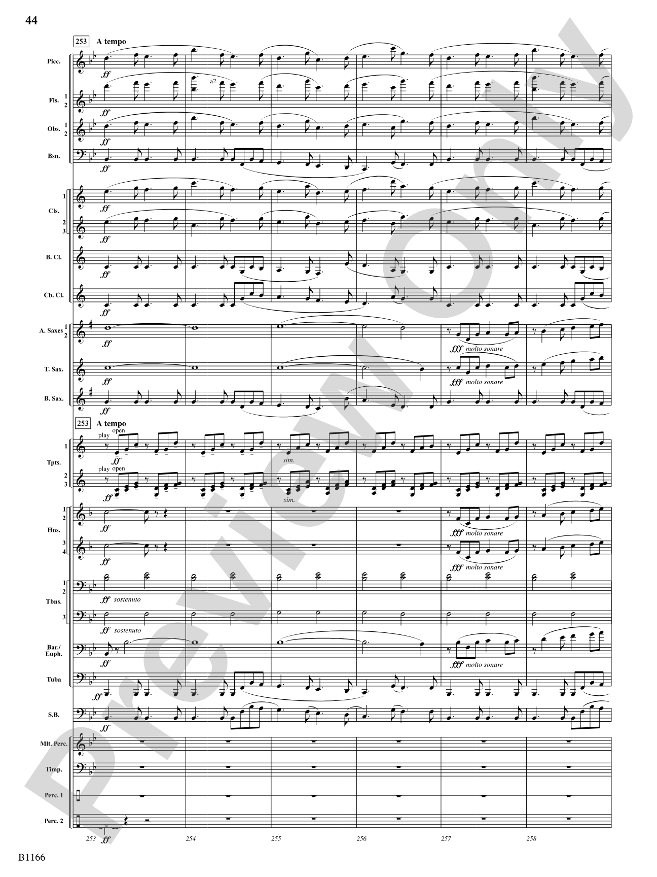 Transformations (DADE Variations): Concert Band Conductor Score & Parts