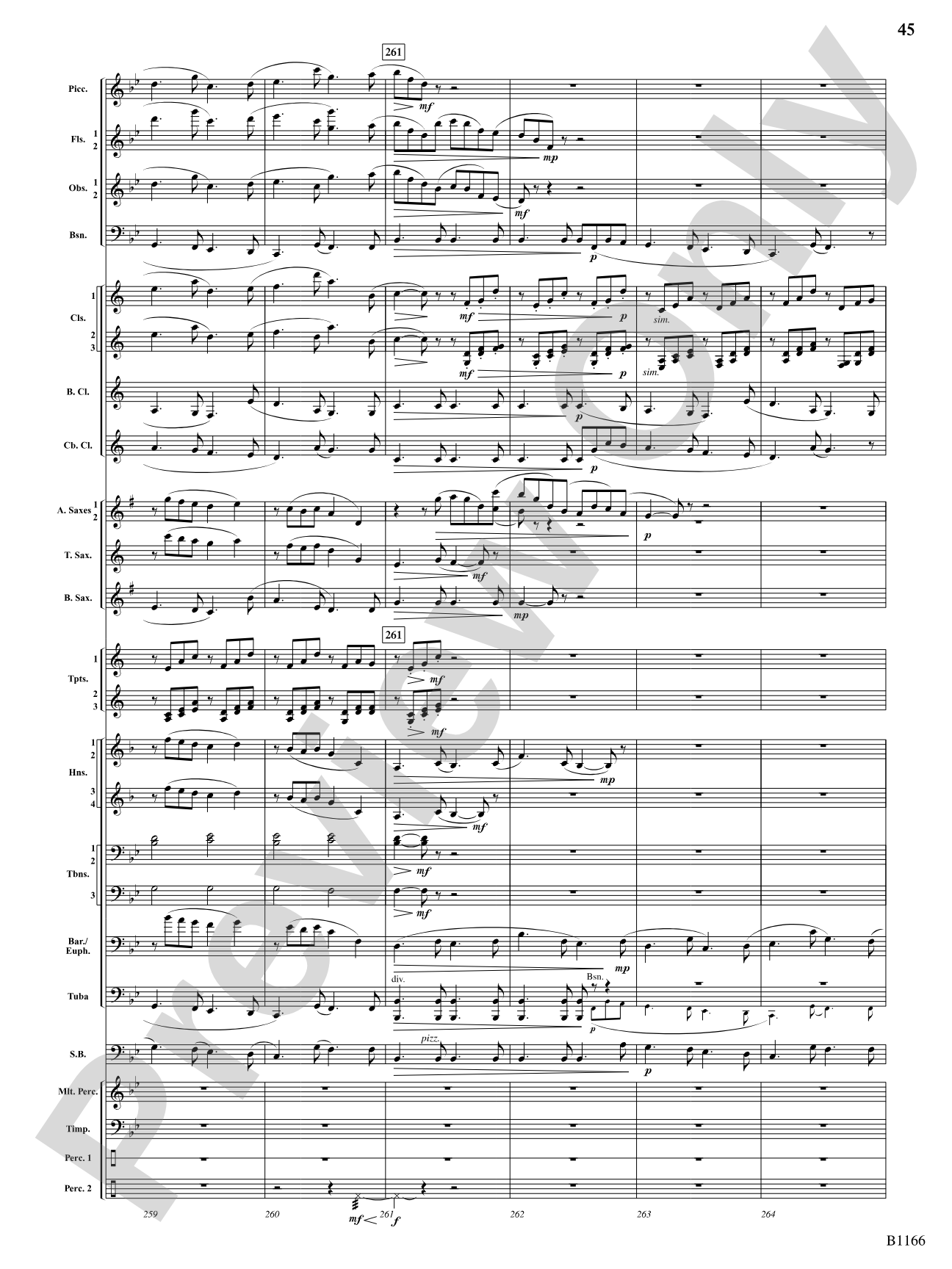 Transformations (DADE Variations): Concert Band Conductor Score & Parts