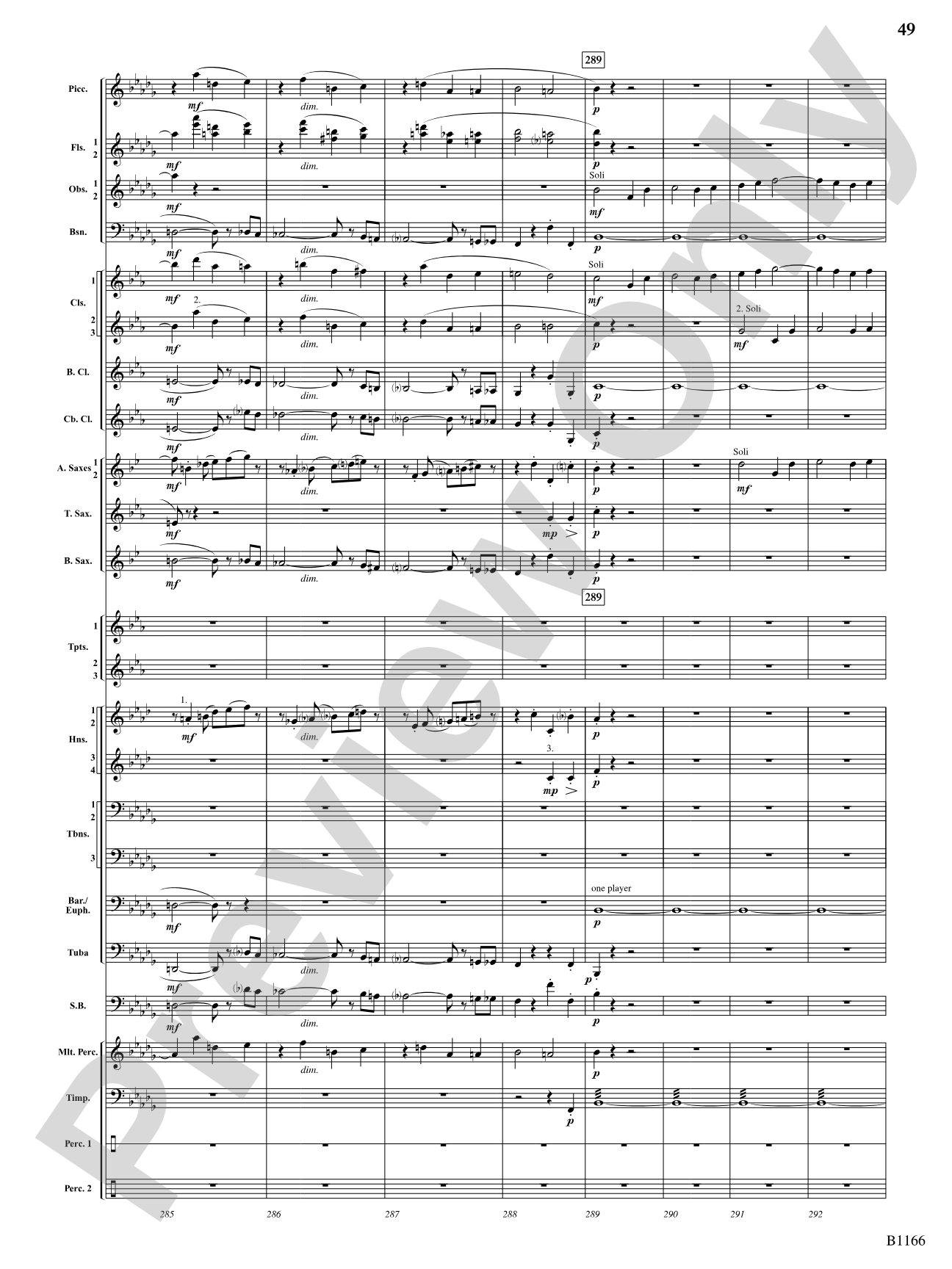 Transformations (DADE Variations): Concert Band Conductor Score & Parts