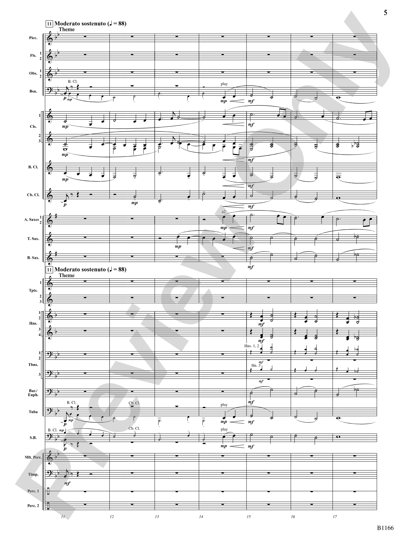 Transformations (DADE Variations): Concert Band Conductor Score & Parts