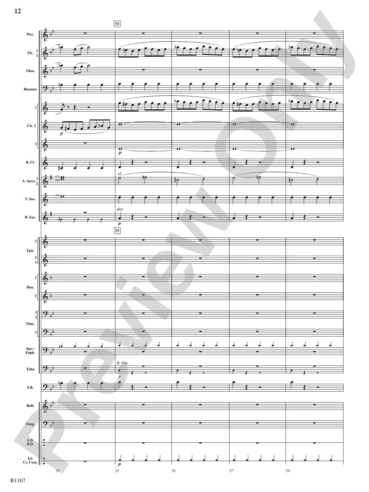 The Abduction from the Seraglio K. 384 (Overture): Concert Band Conductor Score & Parts
