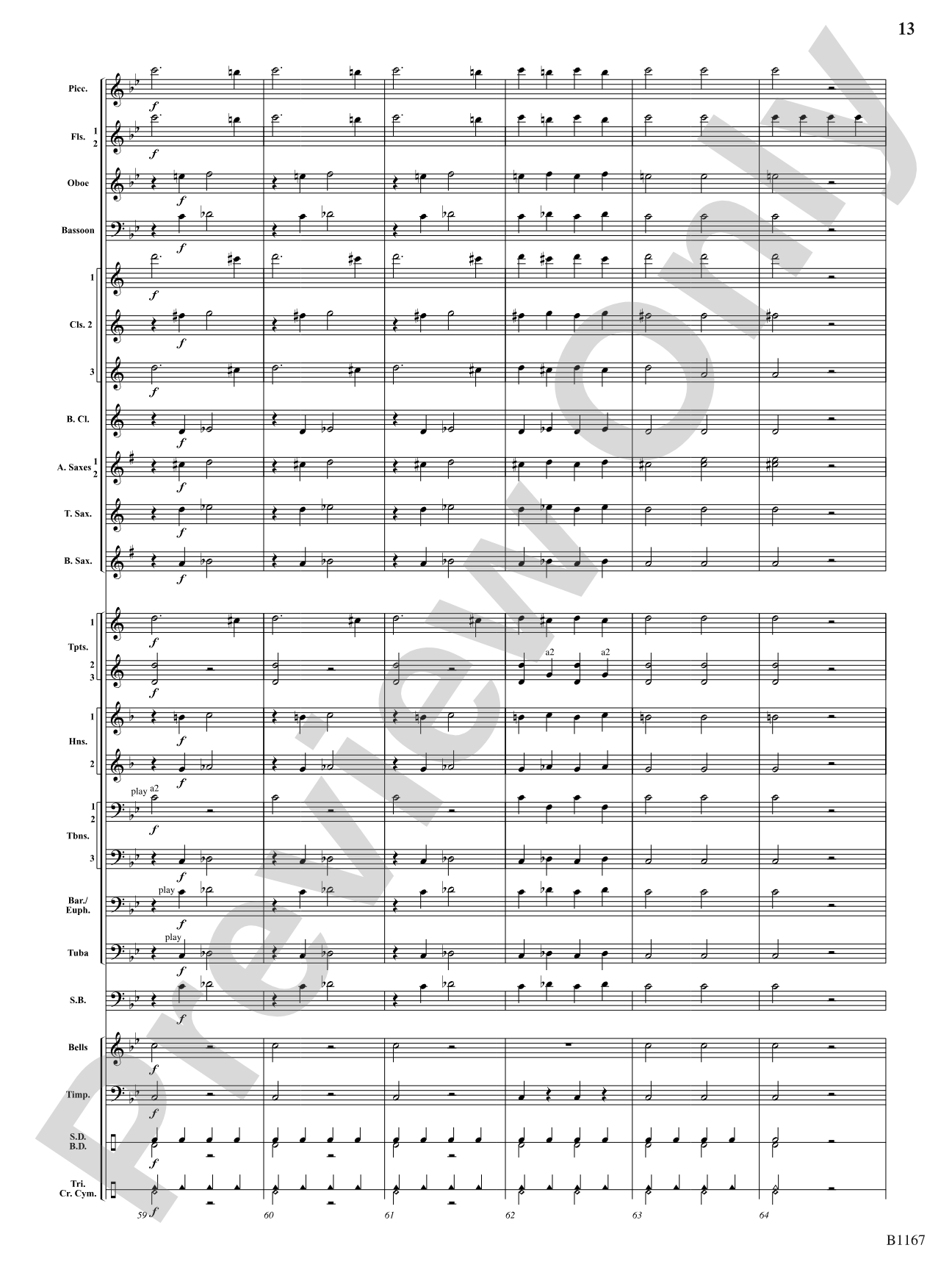 The Abduction from the Seraglio K. 384 (Overture): Concert Band Conductor Score & Parts