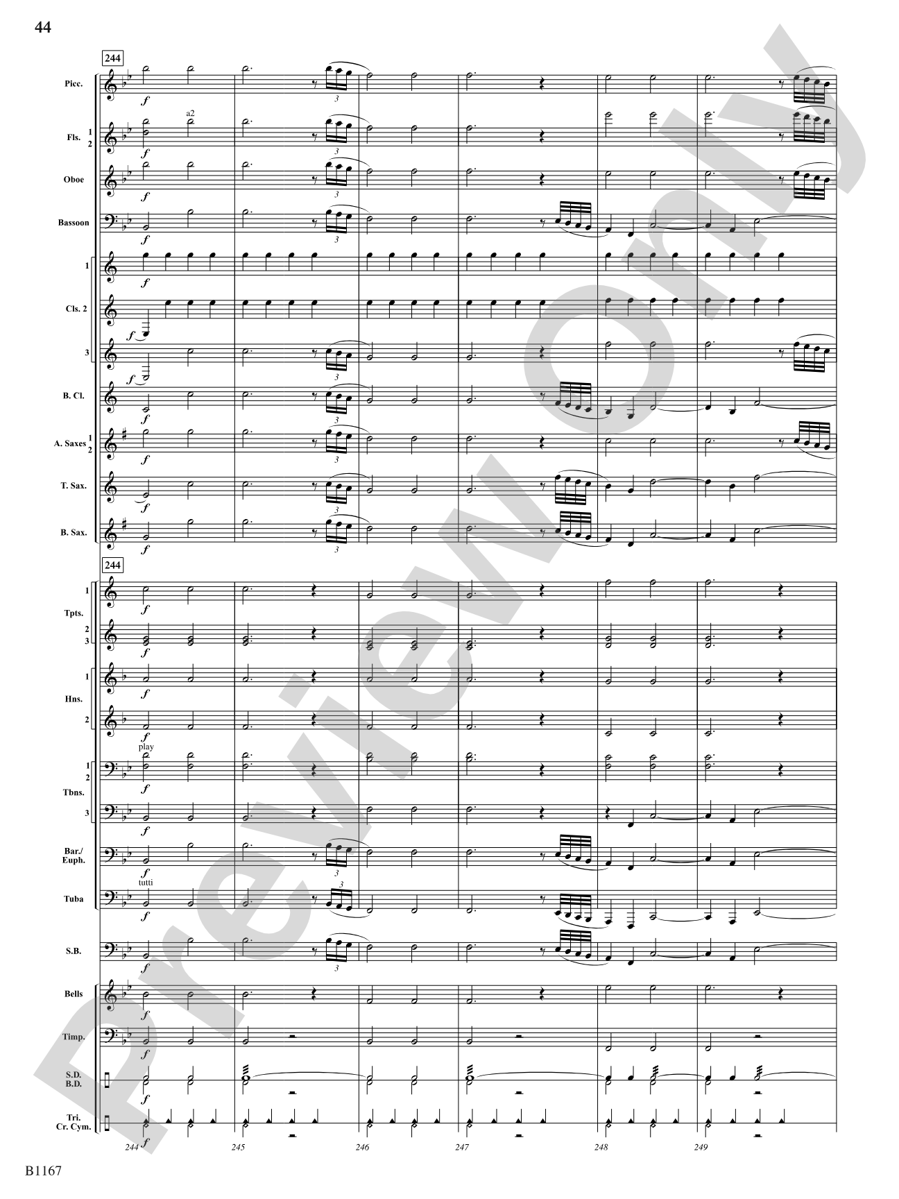 The Abduction from the Seraglio K. 384 (Overture): Concert Band Conductor Score & Parts