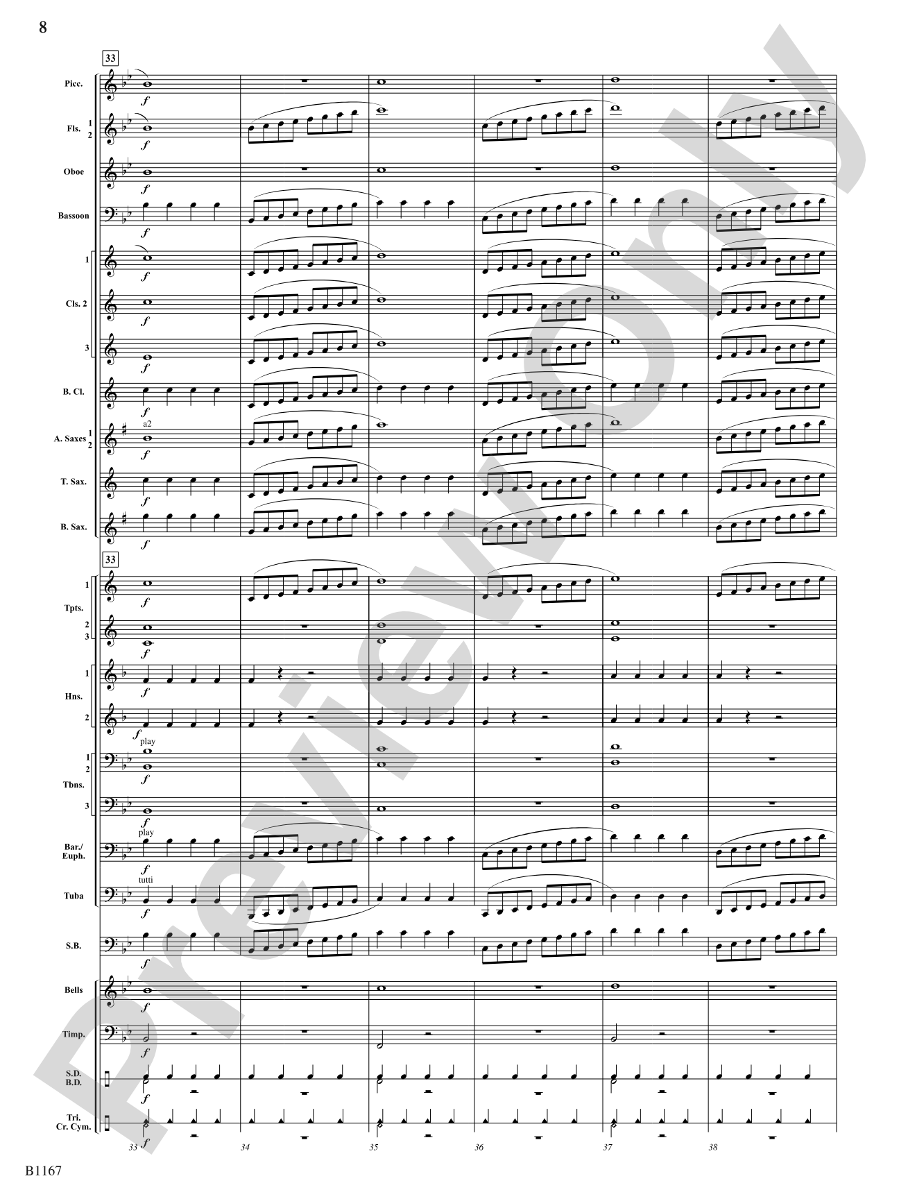 The Abduction from the Seraglio K. 384 (Overture): Concert Band Conductor Score & Parts
