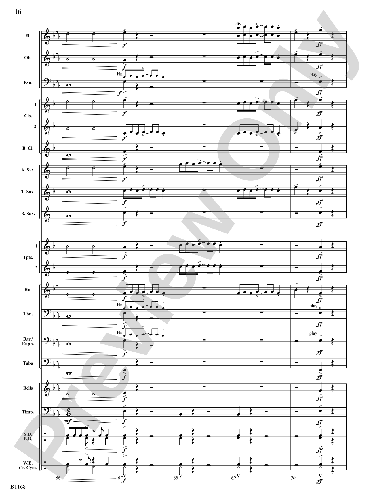 Bill Bailey's Brass: Concert Band Conductor Score & Parts