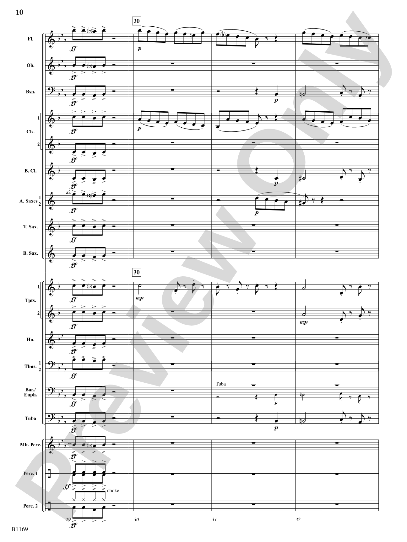 Eine Kleine "Pop" Musik: Concert Band Conductor Score & Parts
