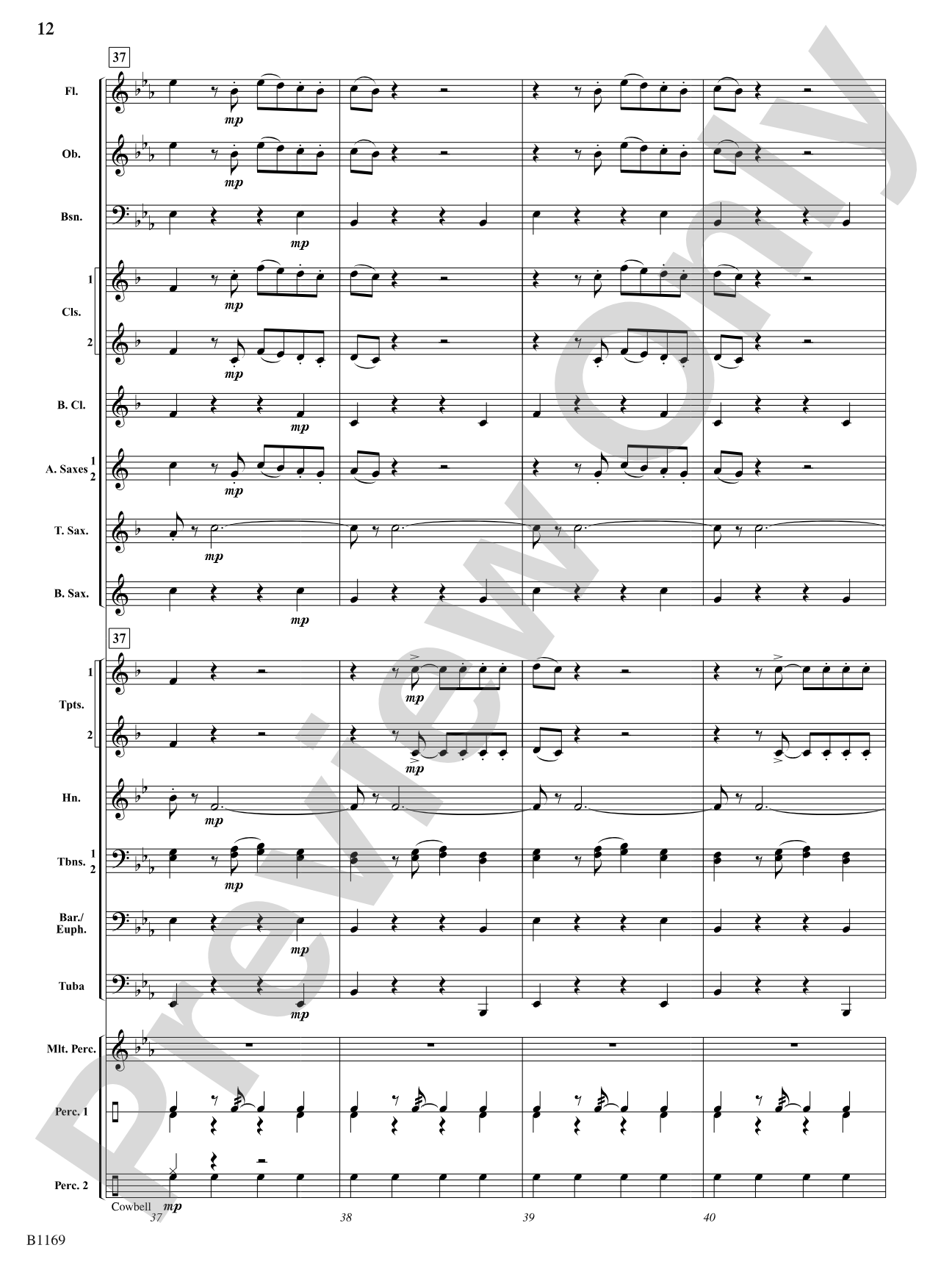 Eine Kleine "Pop" Musik: Concert Band Conductor Score & Parts