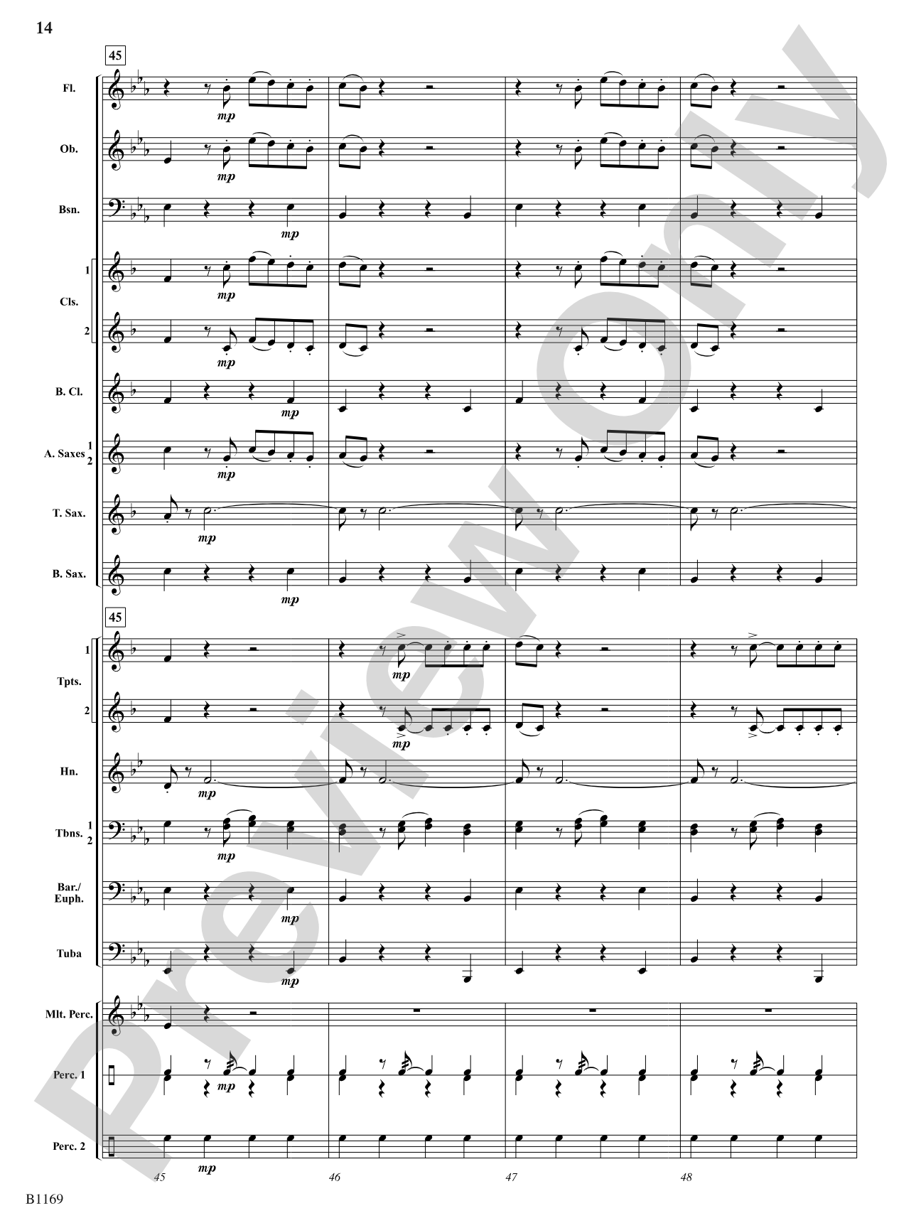 Eine Kleine "Pop" Musik: Concert Band Conductor Score & Parts