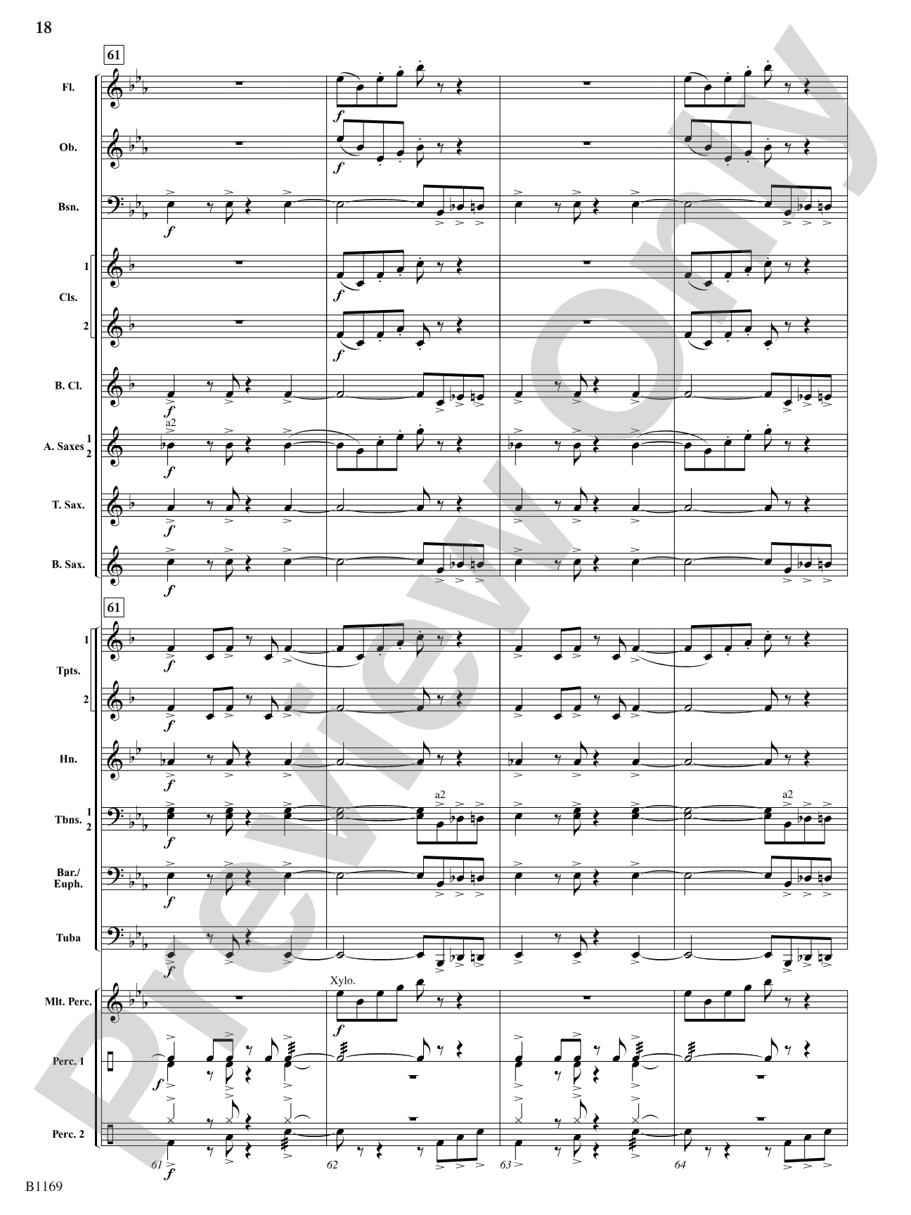 Eine Kleine "Pop" Musik: Concert Band Conductor Score & Parts