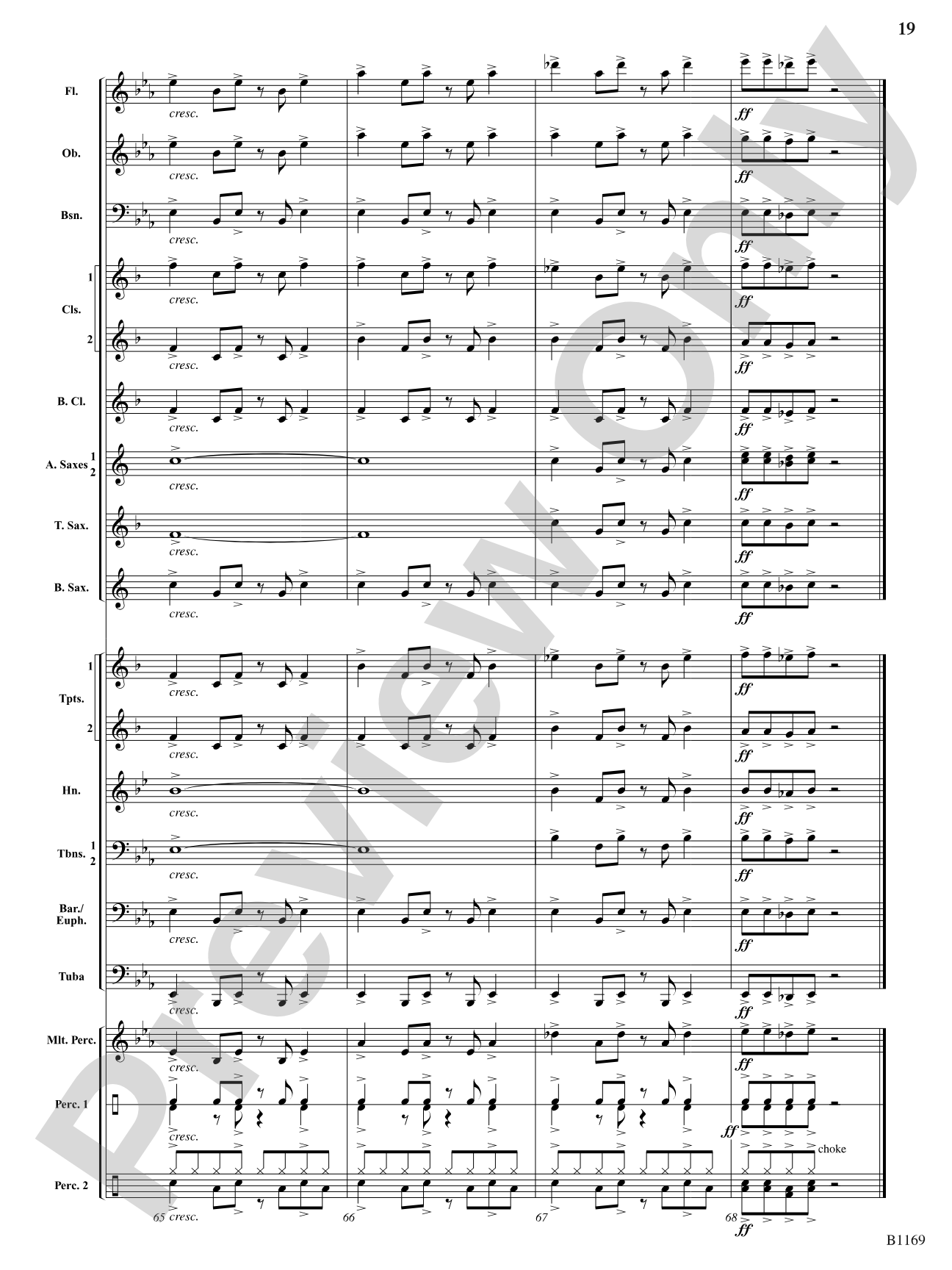 Eine Kleine "Pop" Musik: Concert Band Conductor Score & Parts