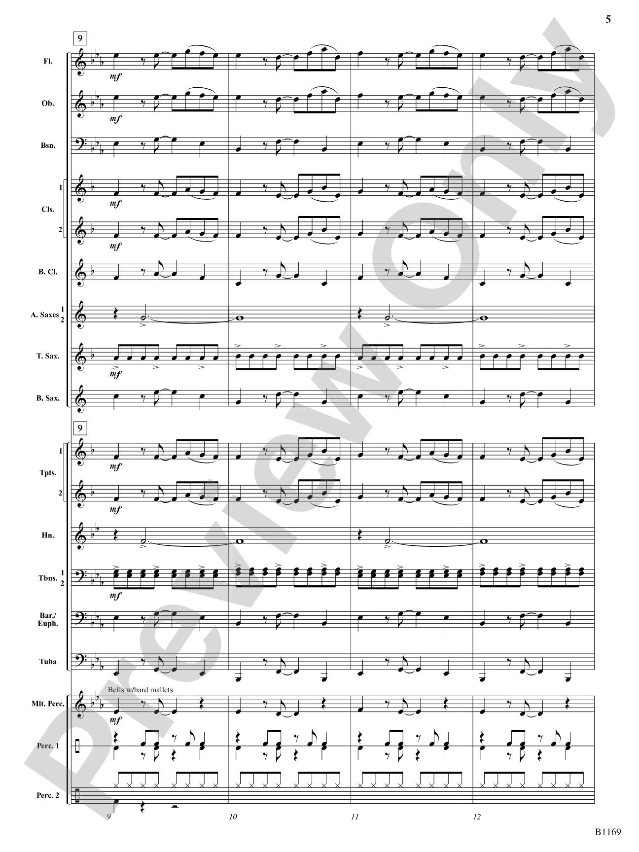 Eine Kleine "Pop" Musik: Concert Band Conductor Score & Parts