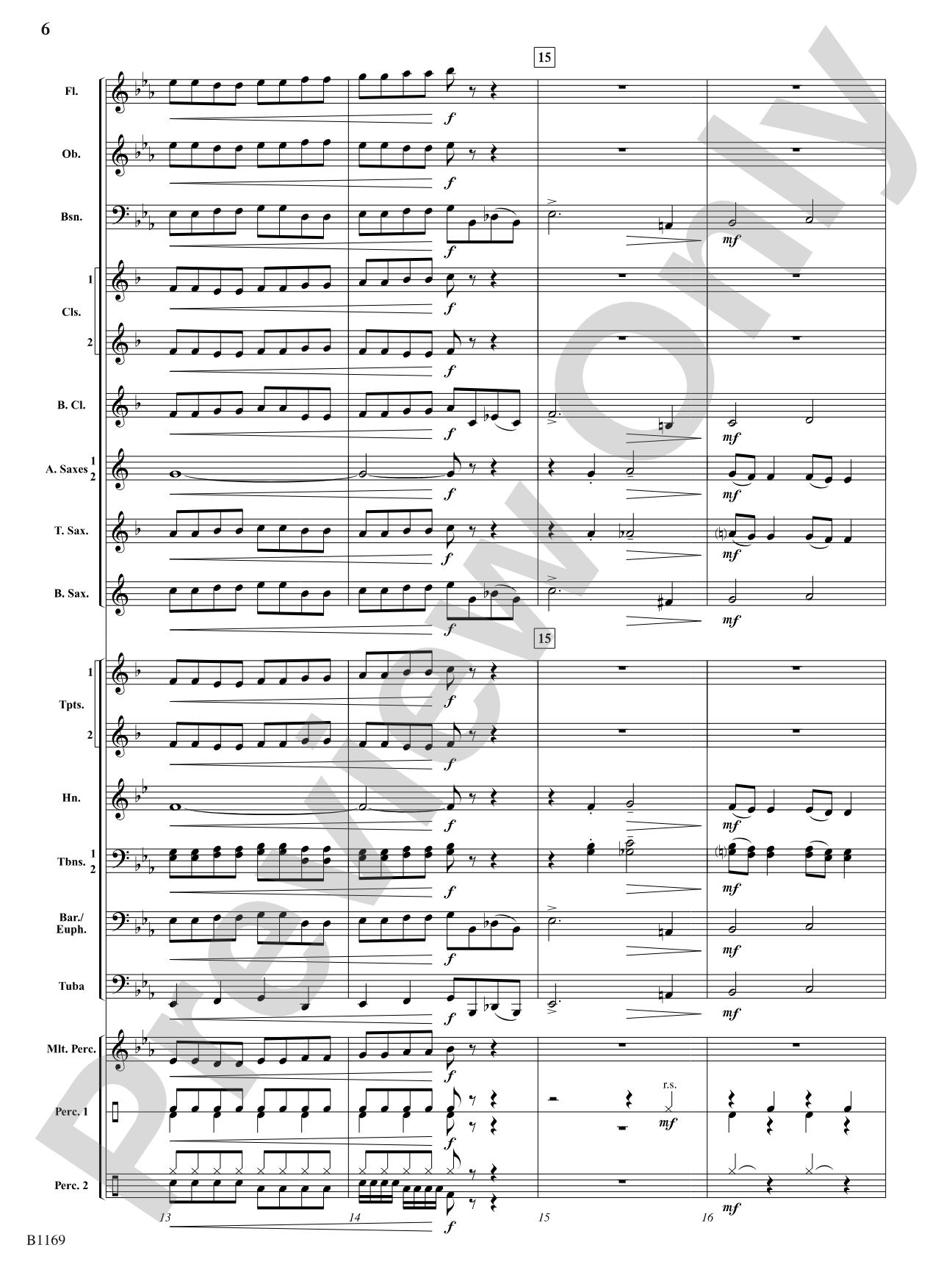 Eine Kleine "Pop" Musik: Concert Band Conductor Score & Parts