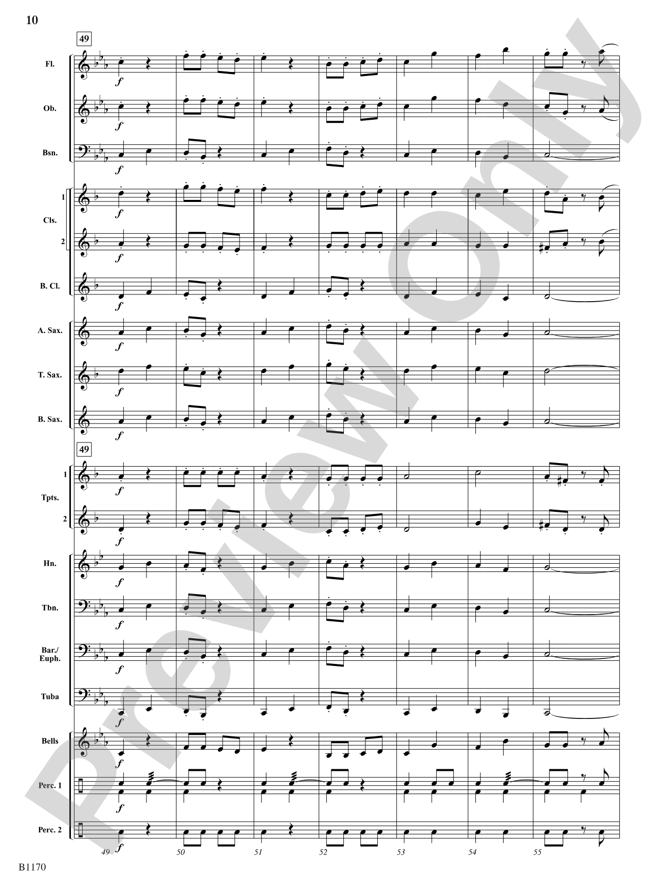 The X Brigade (Action Heroes' March): Concert Band Conductor Score & Parts