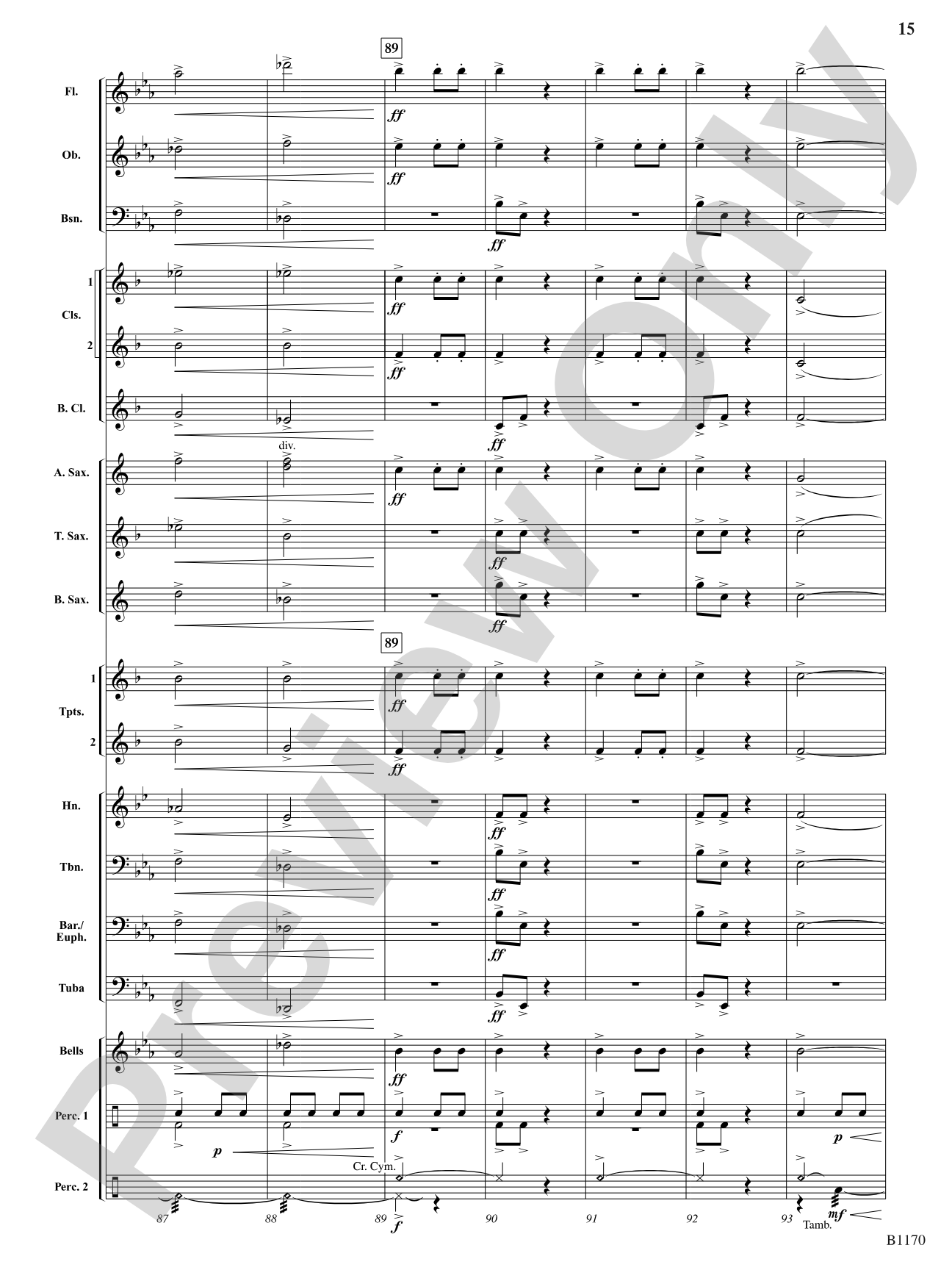The X Brigade (Action Heroes' March): Concert Band Conductor Score & Parts