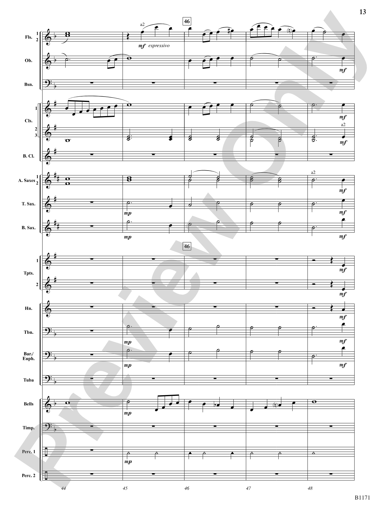 Miss Liberty's Promise (The New Colossus): Score