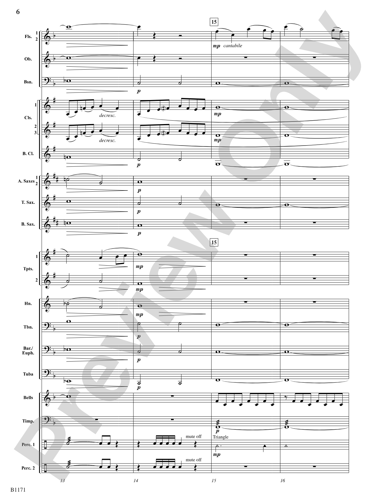 Miss Liberty's Promise (The New Colossus): Score