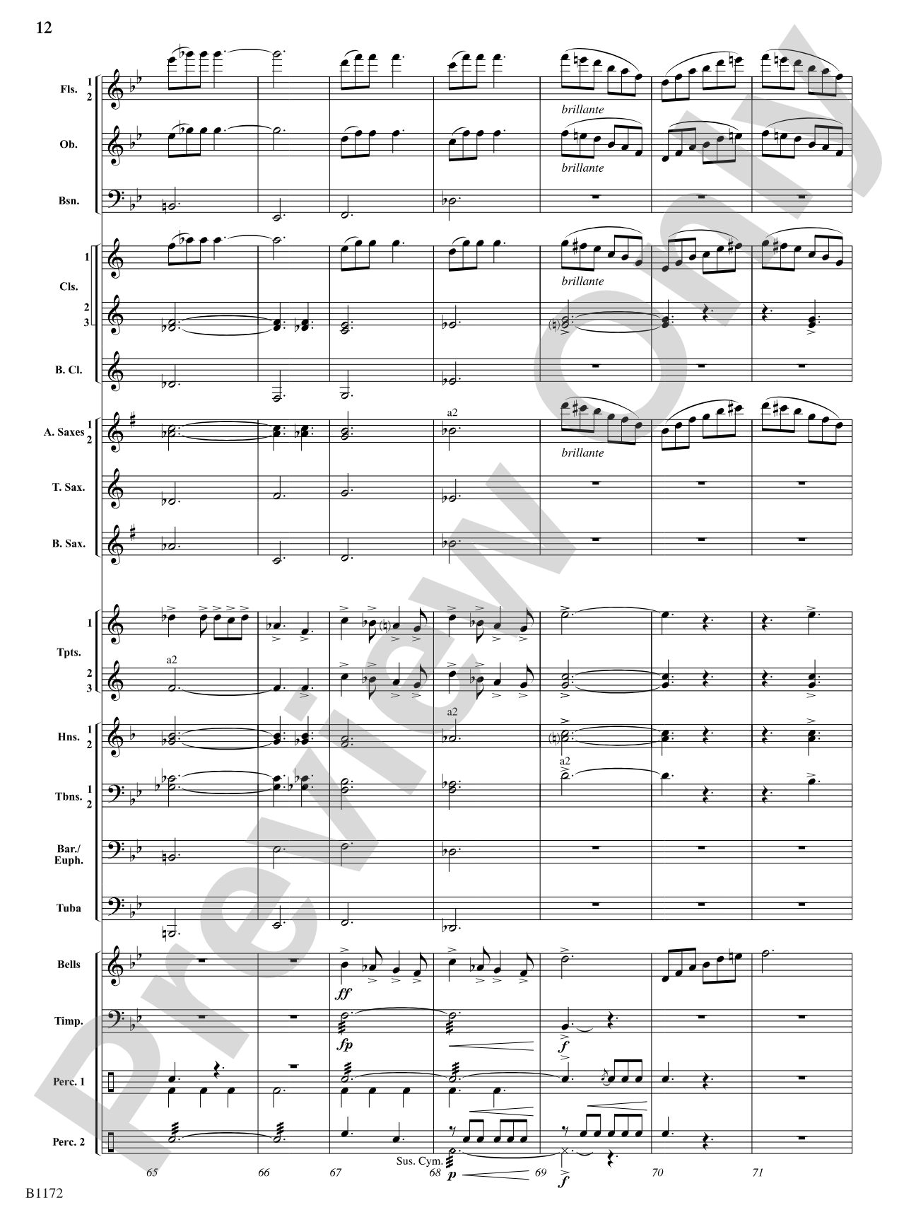 New England Suite: Concert Band Conductor Score & Parts