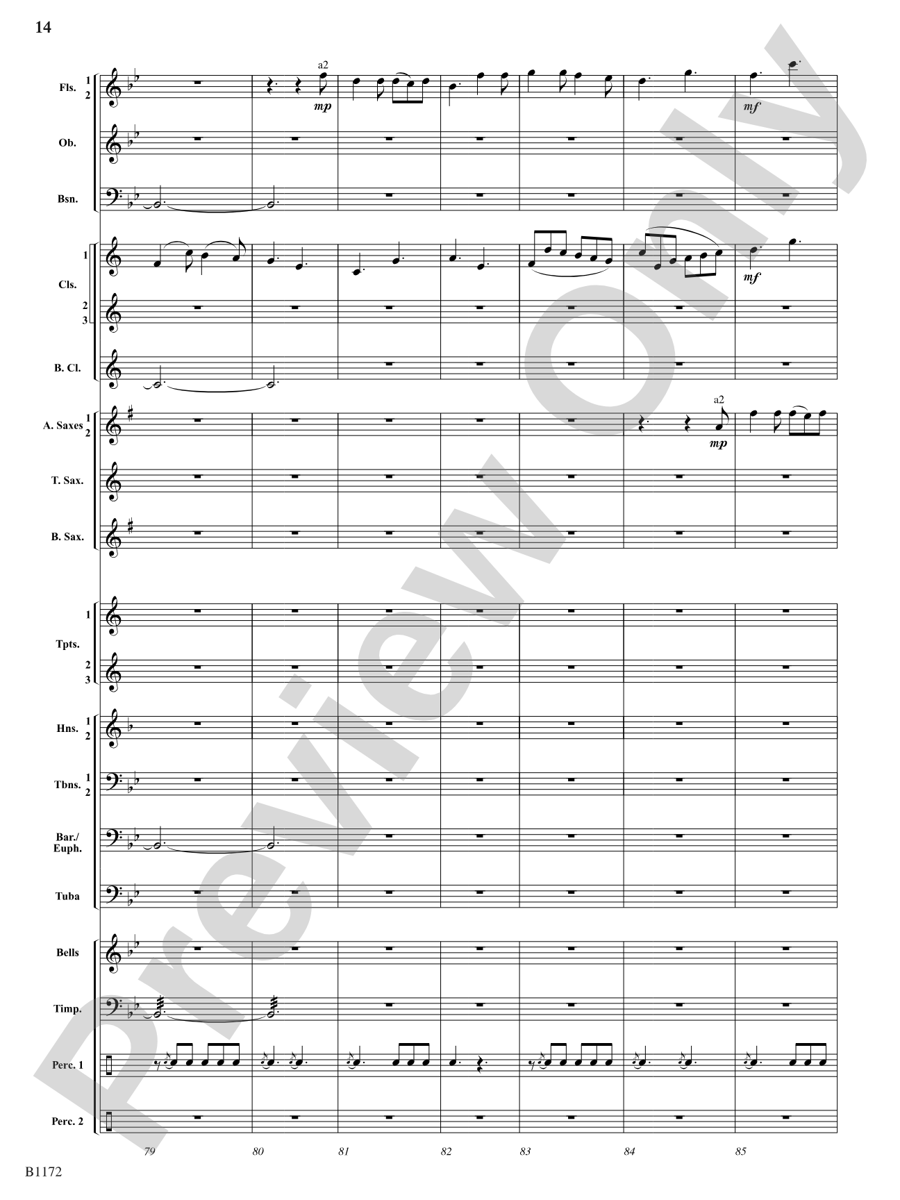 New England Suite: Concert Band Conductor Score & Parts