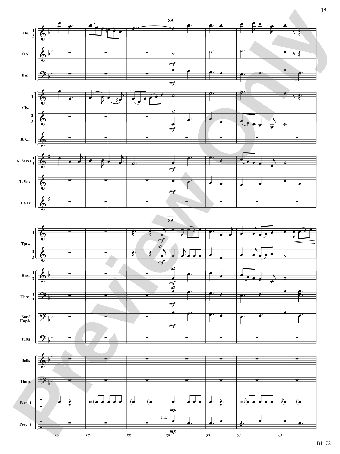 New England Suite: Concert Band Conductor Score & Parts