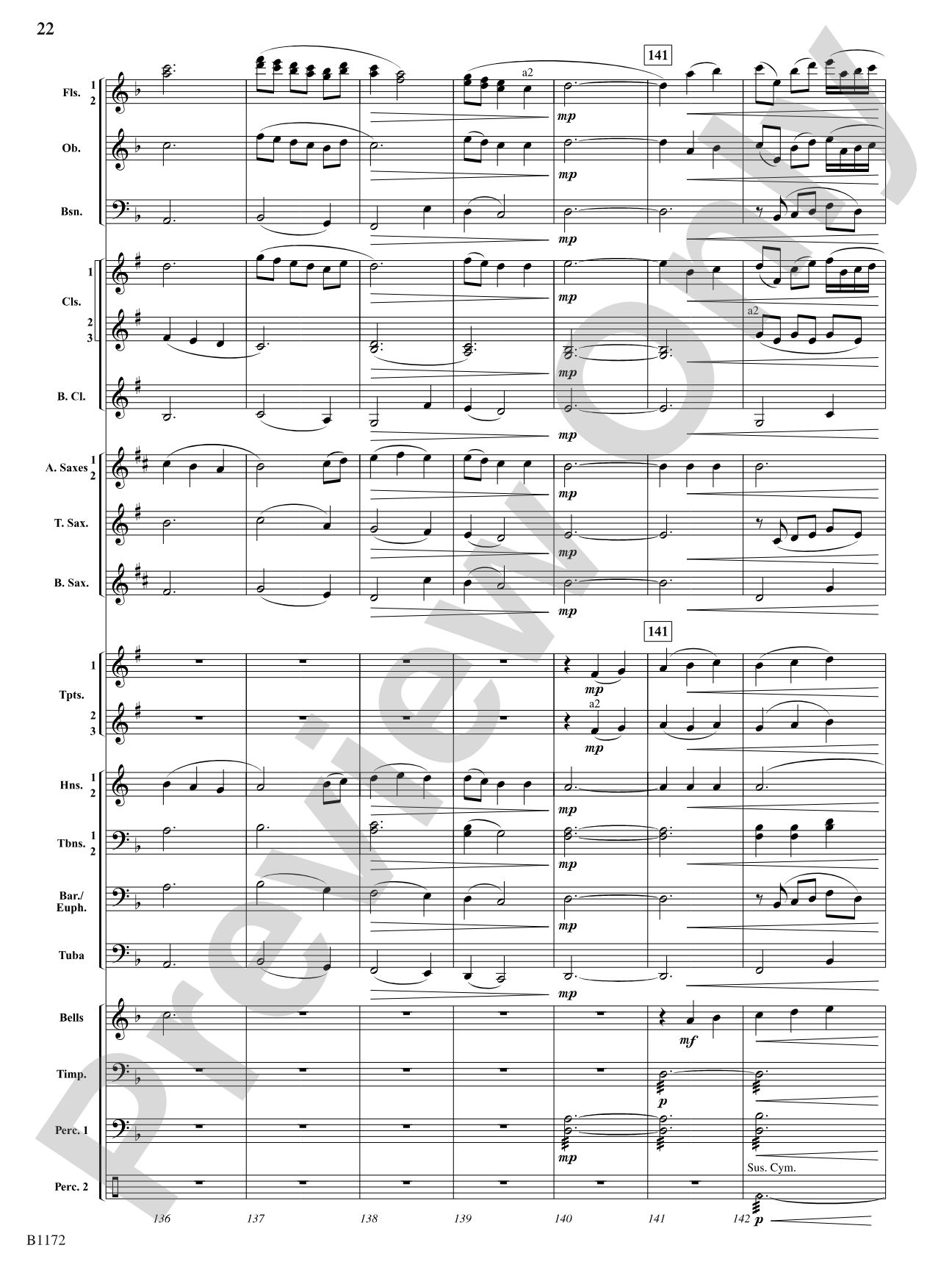 New England Suite: Concert Band Conductor Score & Parts