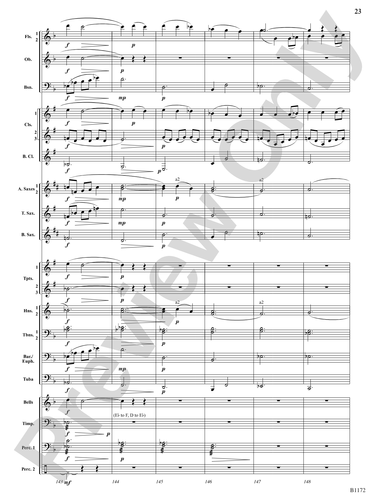 New England Suite: Concert Band Conductor Score & Parts