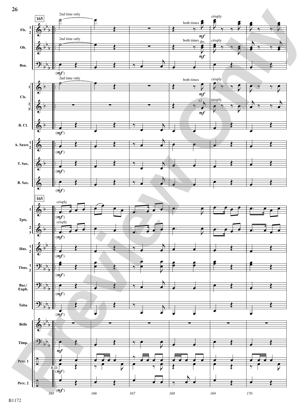 New England Suite: Concert Band Conductor Score & Parts