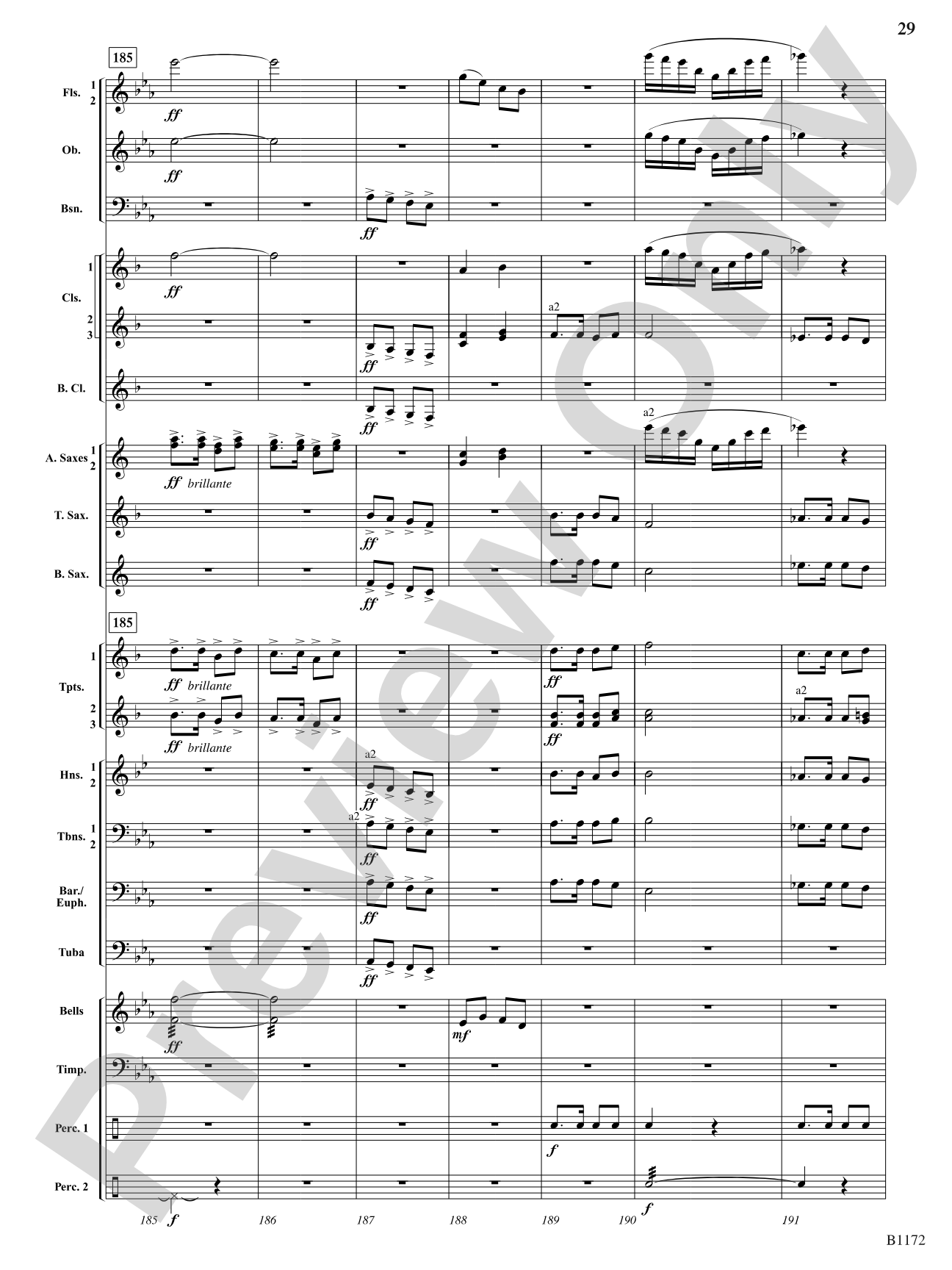 New England Suite: Concert Band Conductor Score & Parts