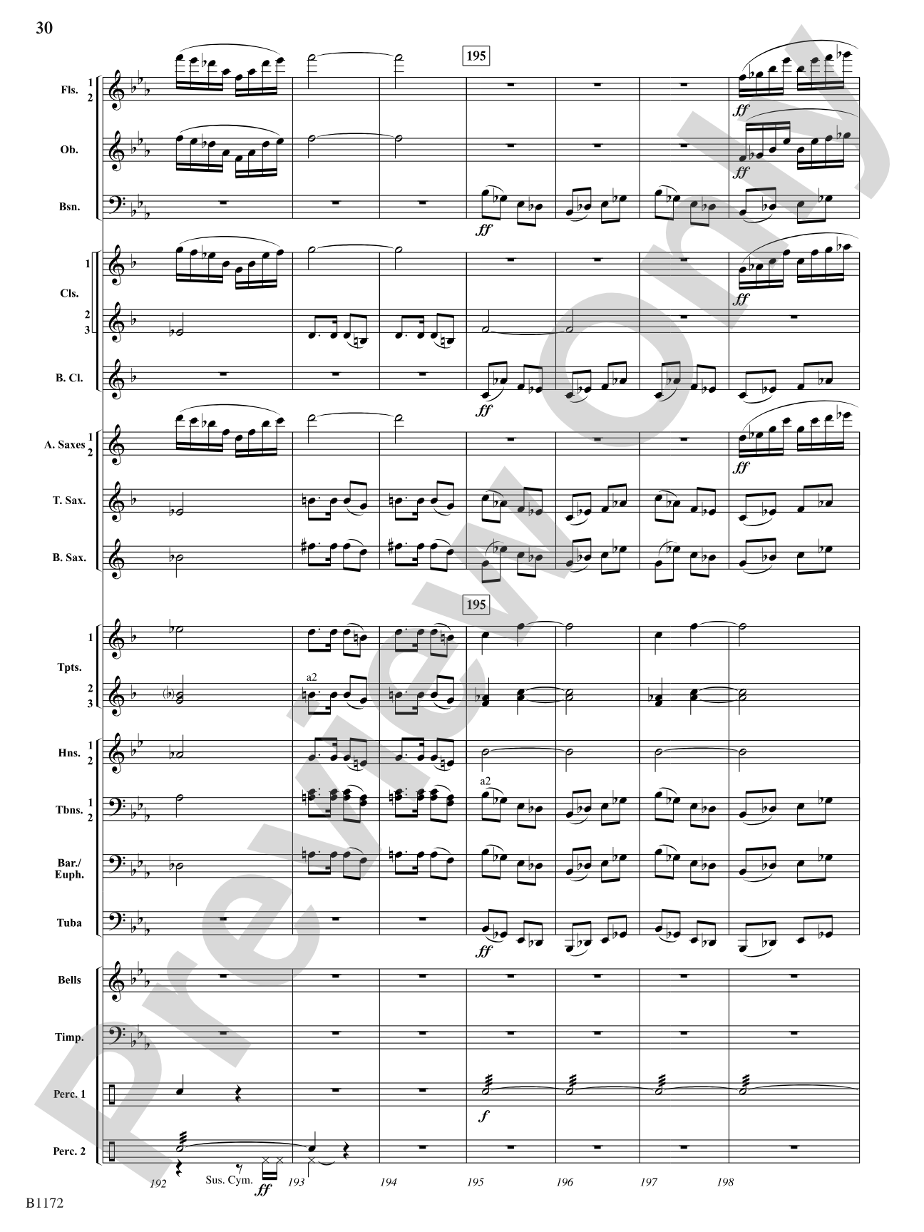 New England Suite: Concert Band Conductor Score & Parts
